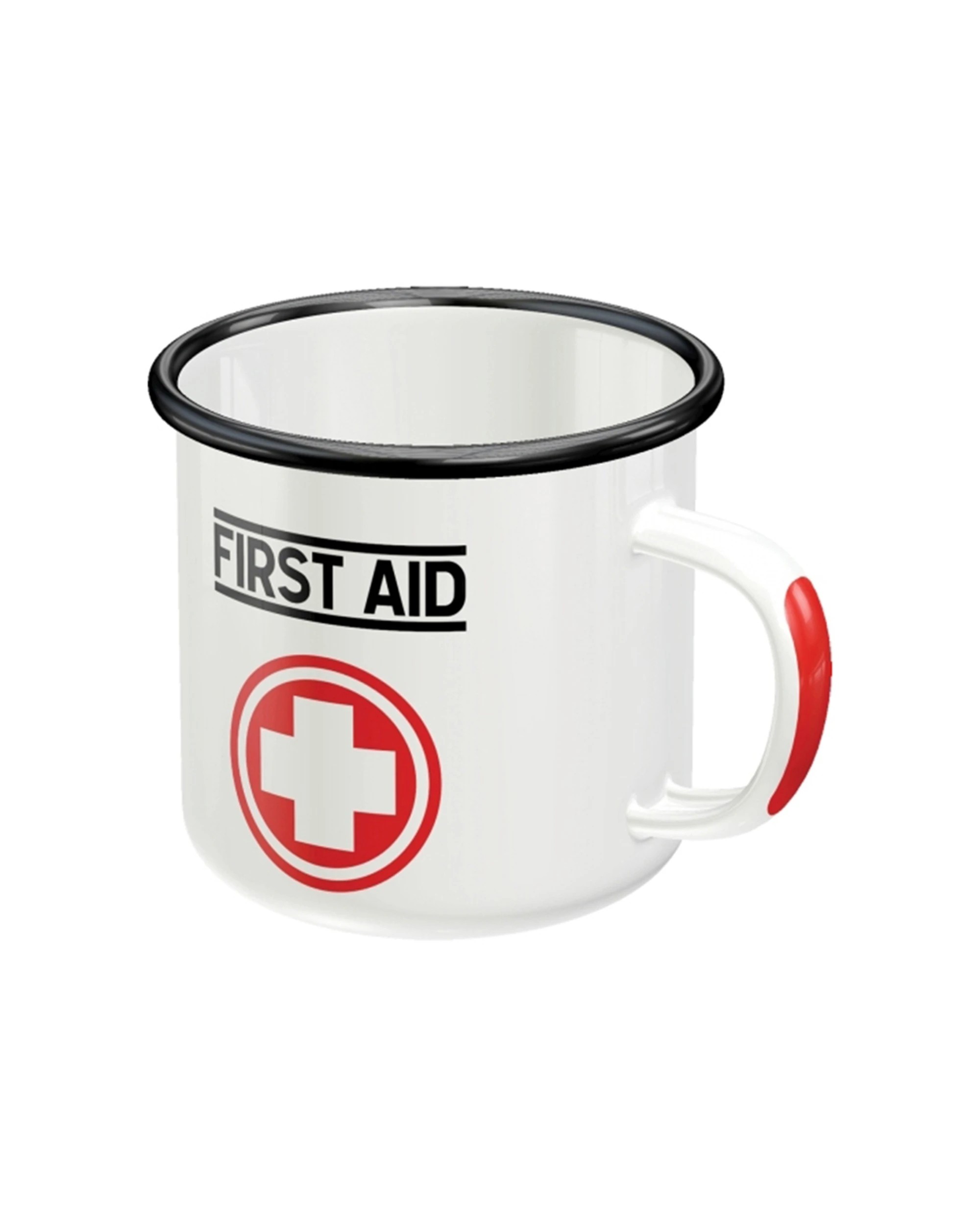 2 Nostalgic-Art Enamel Mug 360ml Mug -  First Aid Red Cross - Pattern, 2 of 4