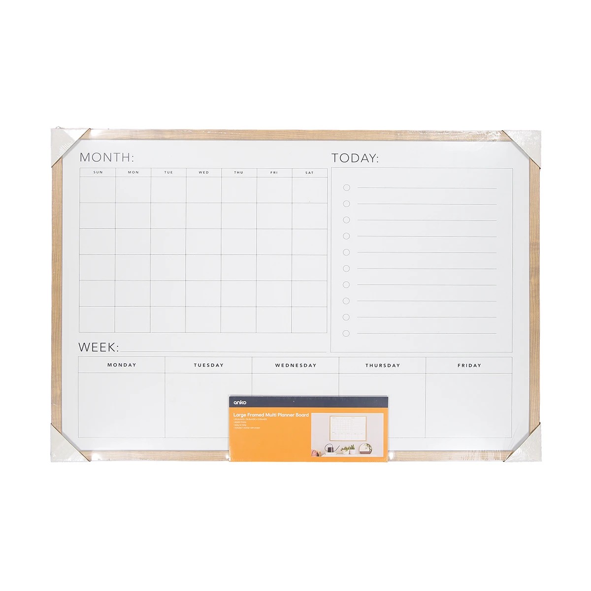 6 Large Frame Multi Planner Board, 6 of 6