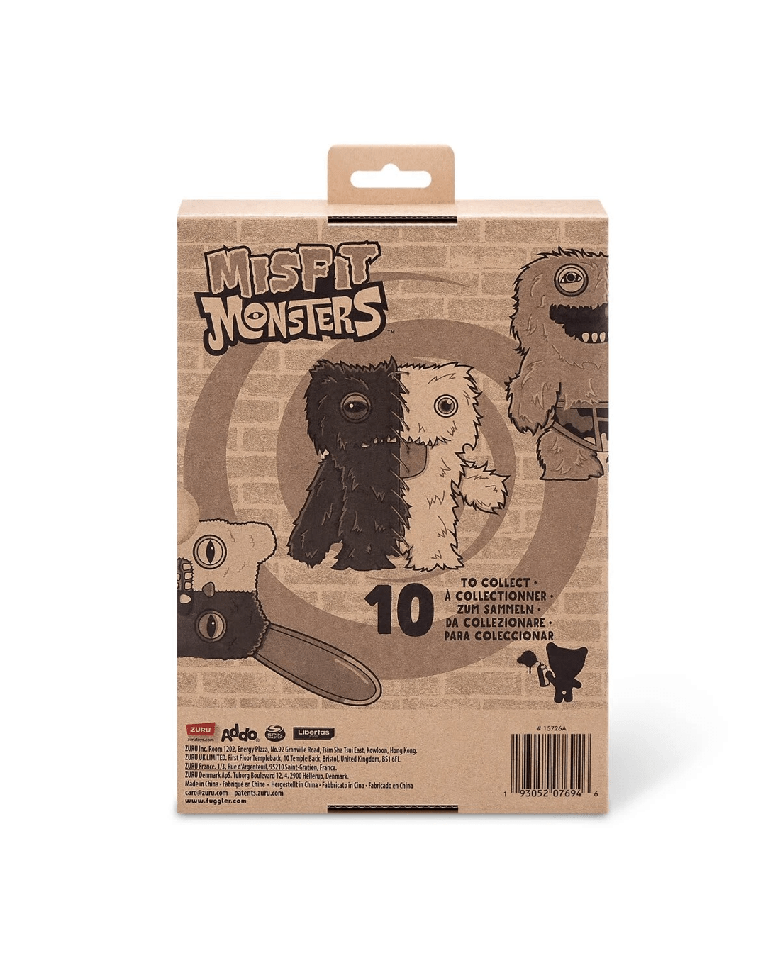 3 Zuru Fuggler Funny Ugly Monster: Misfit Monsters - Assorted, 3 of 5