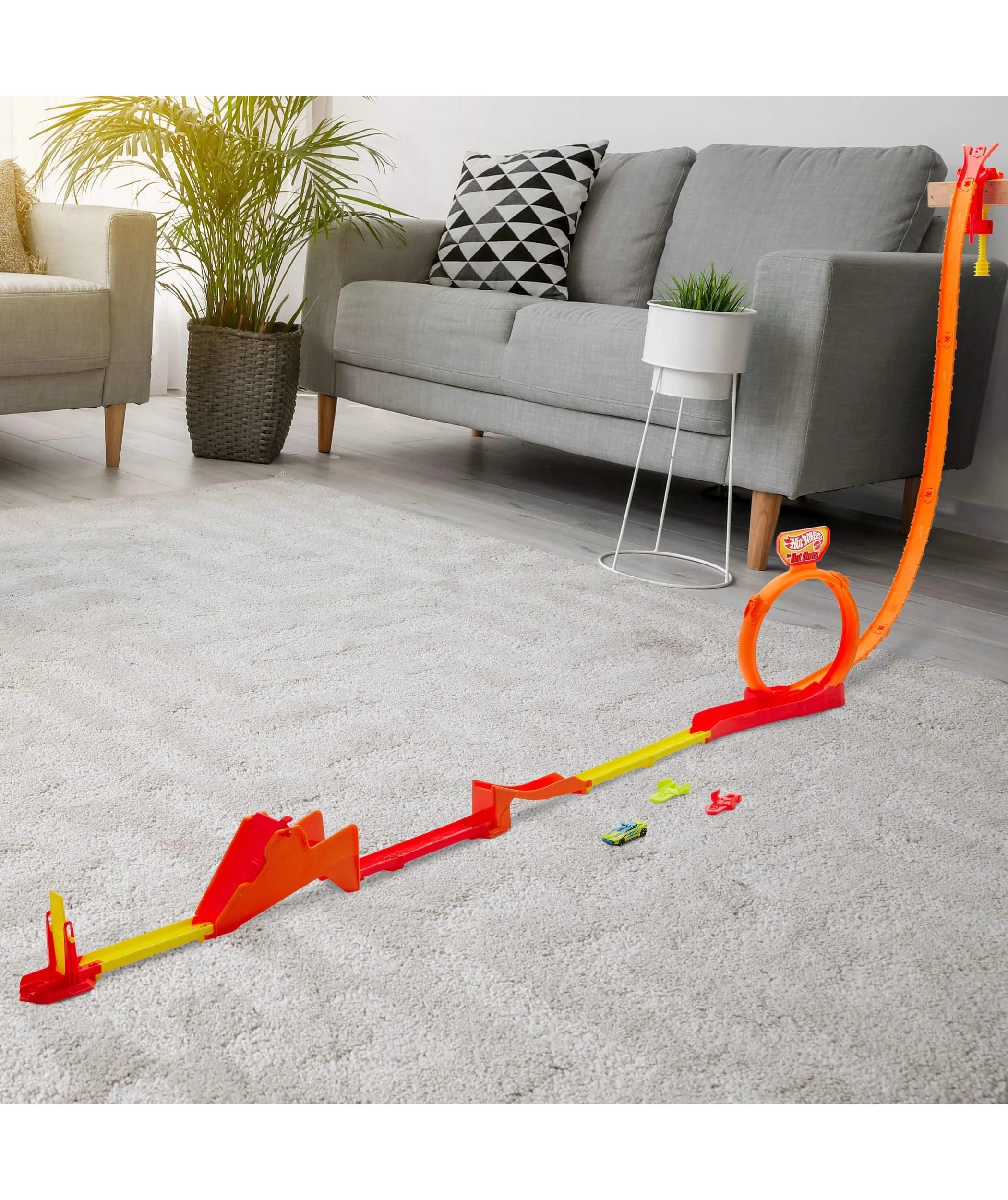 5 Mattel Hot Wheels Action Hot Ones Gravity Drop Track Set - Multi, 5 of 5