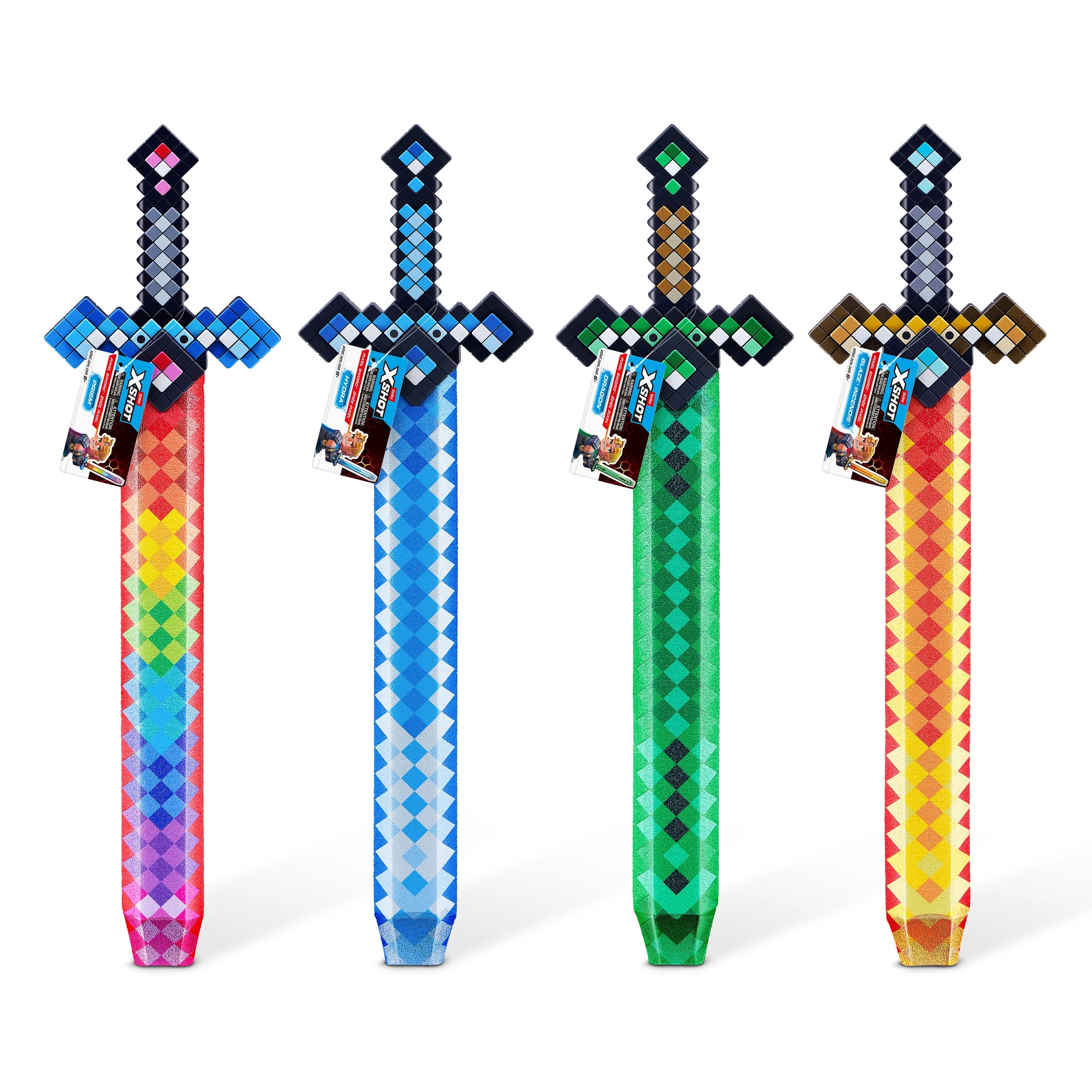 1 Zuru X-Shot Role Play Pixel Sword - Assorted, 1 of 8