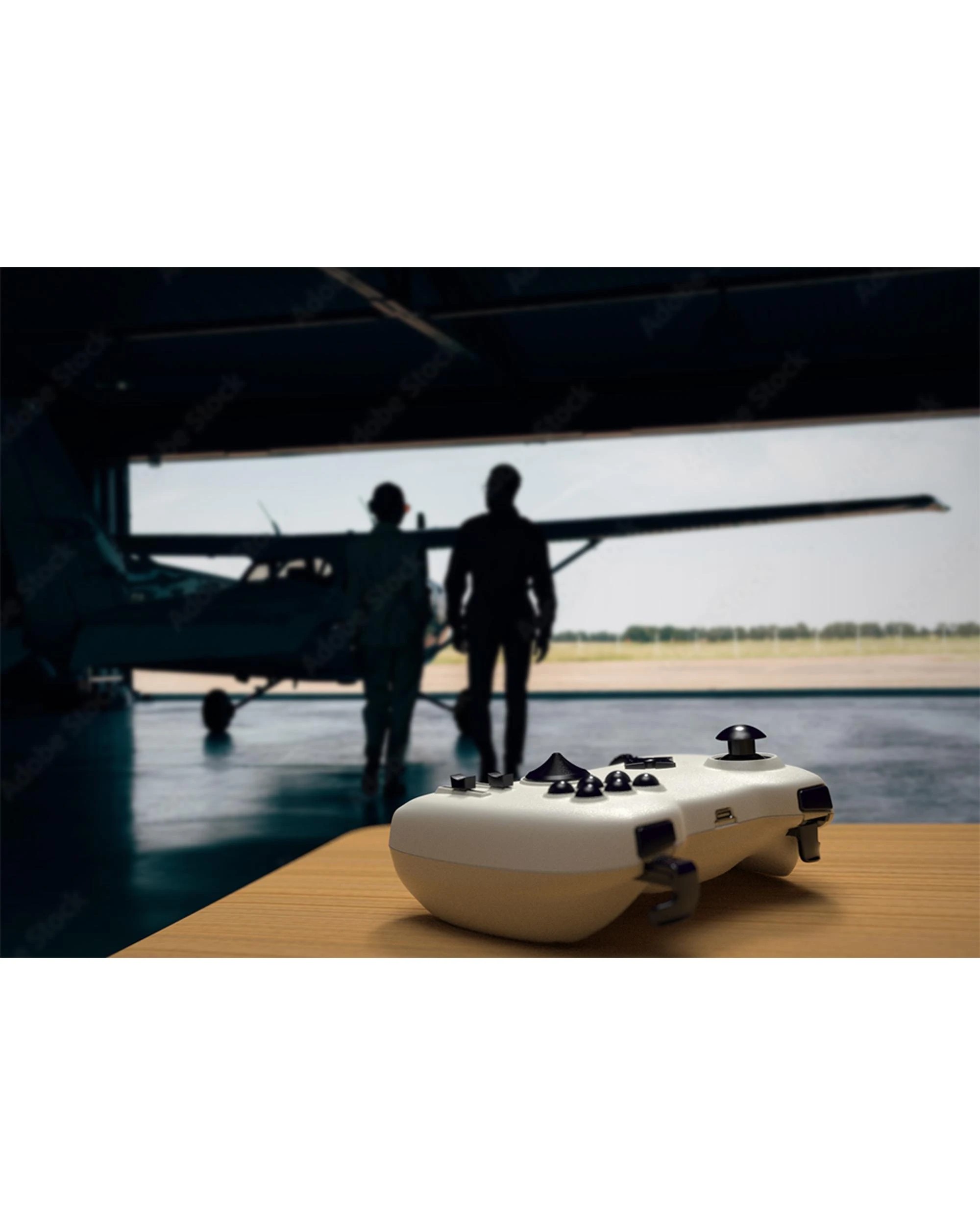 7 Yawman Arrow Handheld Flight Controller - White, 7 of 10