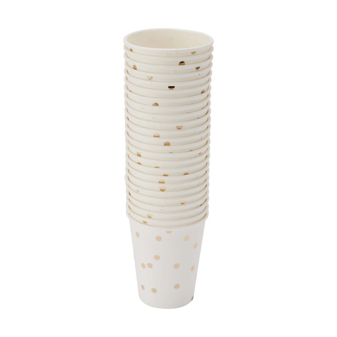2 24 Pack Gold Foil Dot Paper Cups, 2 of 7