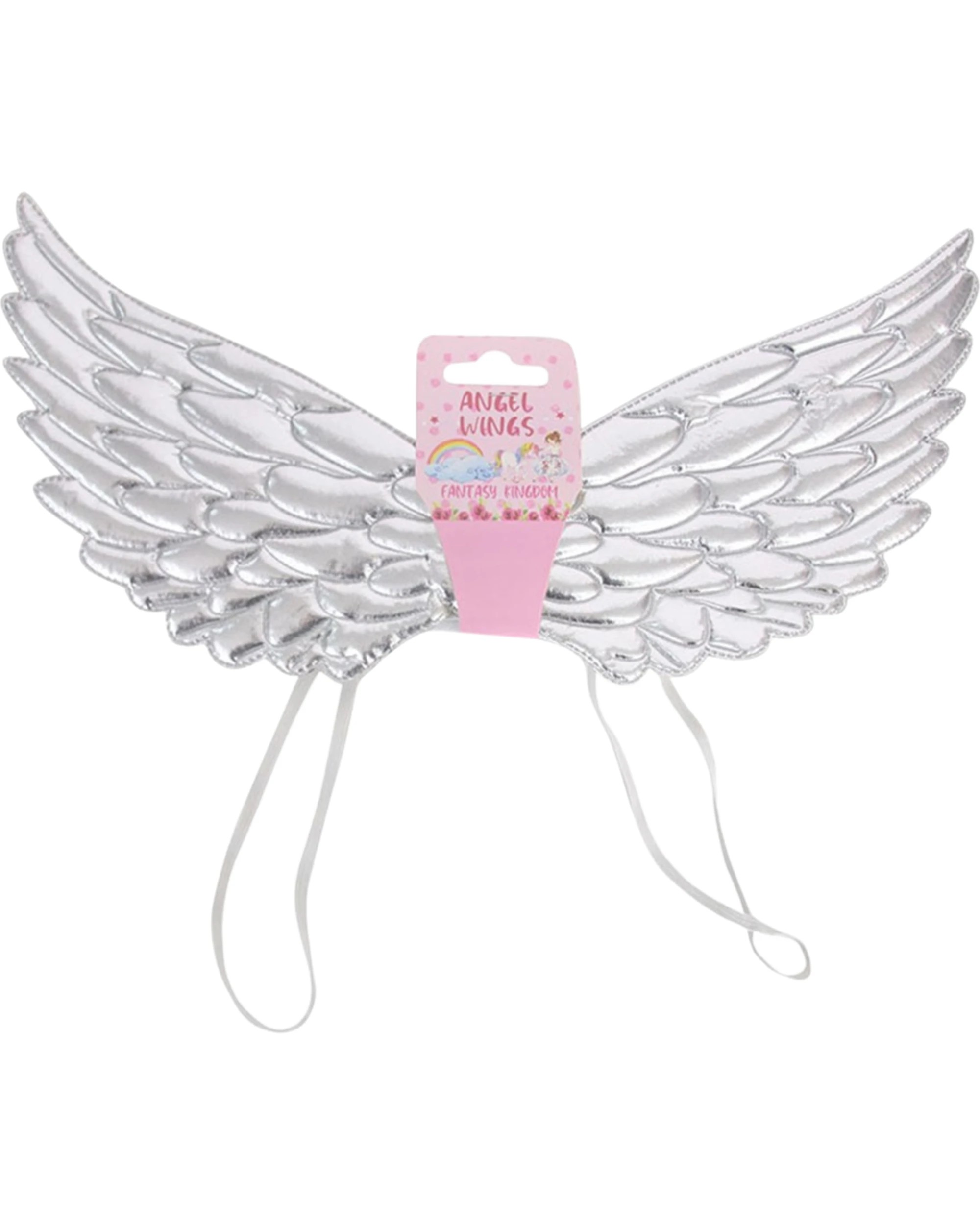 2 Oceana Child's Angel Wings - Child - Silver, 2 of 2