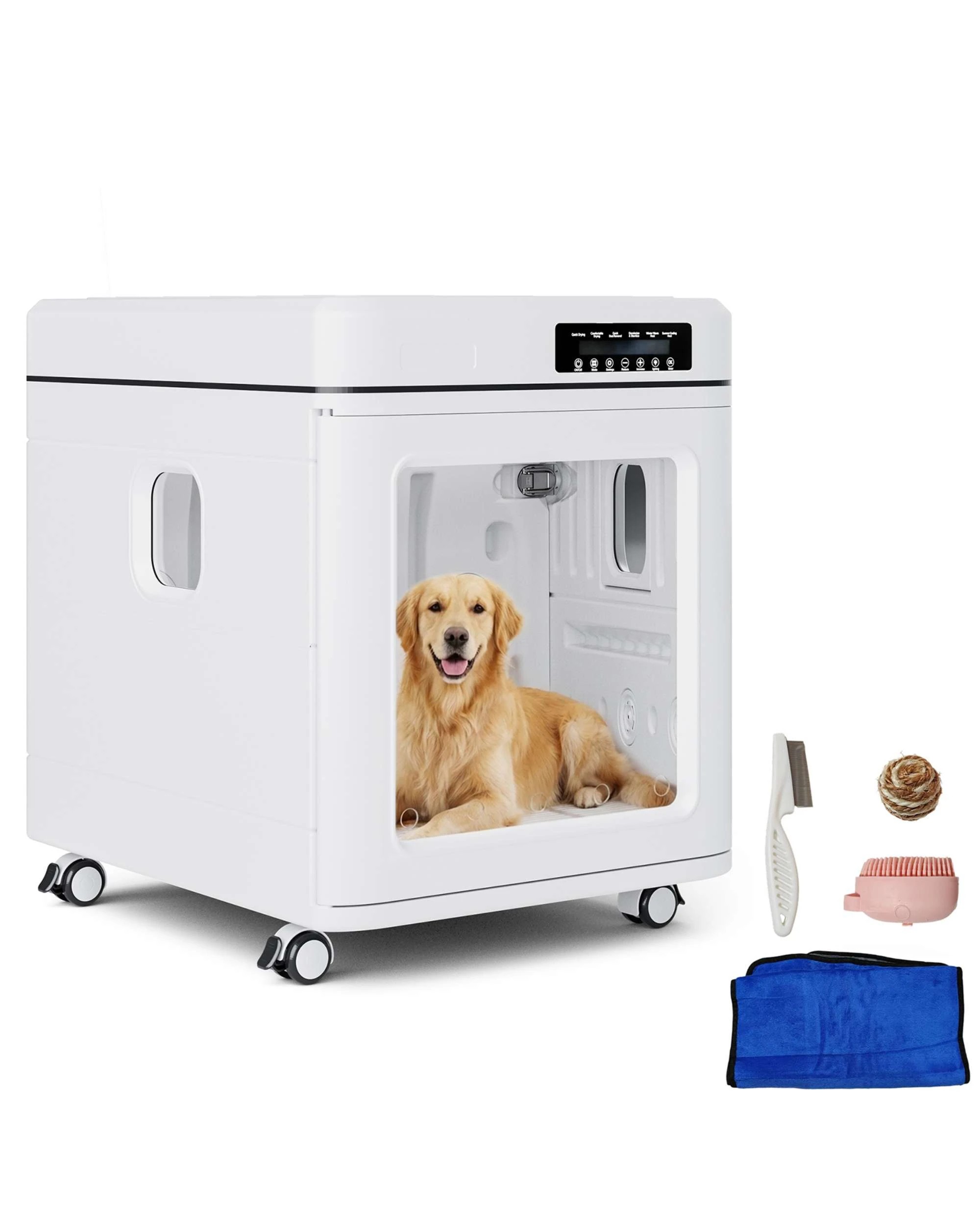 3 Advwin 100L Pet Dryer Box Foldable Pet Hair Dryer, 3 of 9