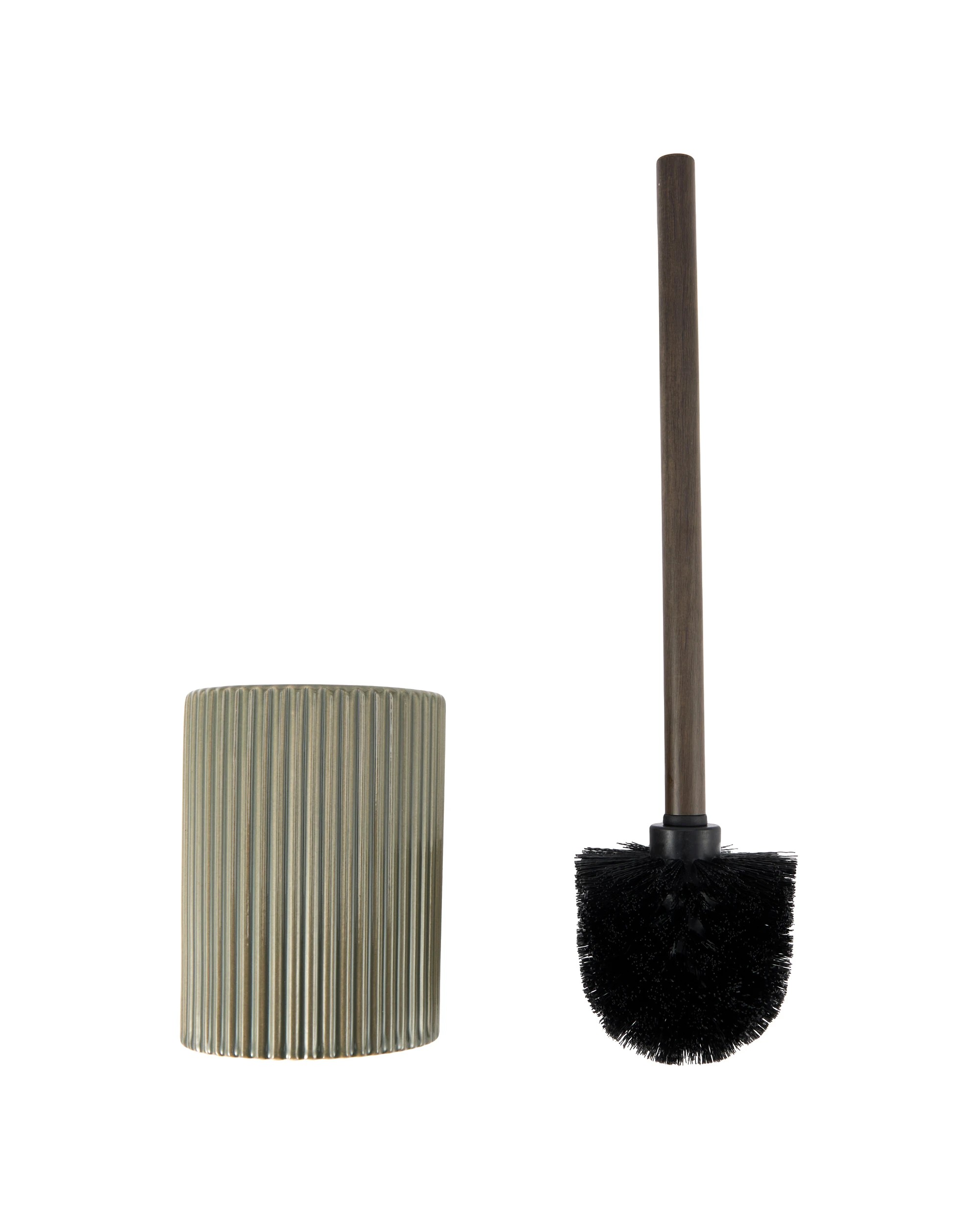 1 Green Glaze Toilet Brush, 1 of 7
