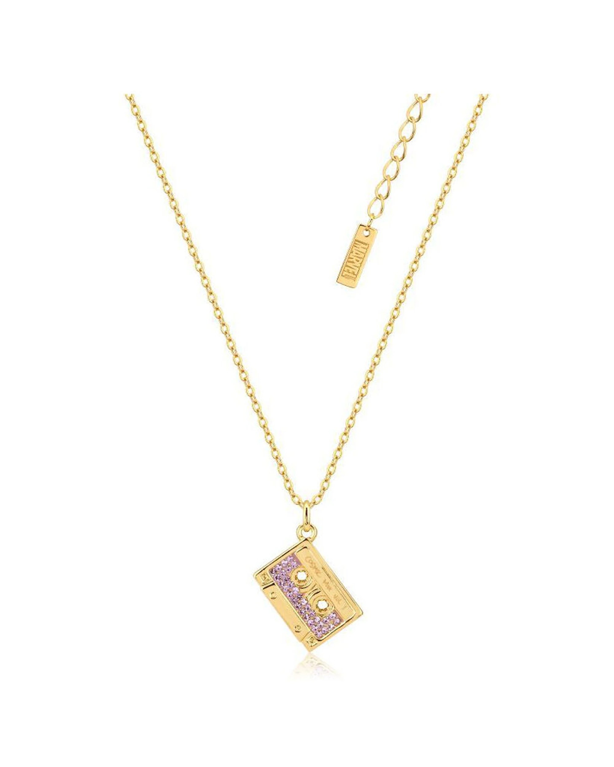 1 Couture Kingdom Marvel Guardians of the Galaxy Vol.1 Stainless Steel Pendant Necklace - Gold, 1 of 3