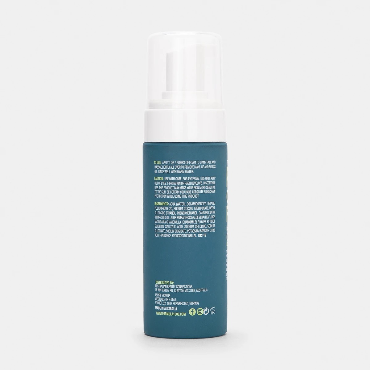 2 Formula 10.0.6 Rise Of The Foam Blemish Busting Cleanser 150ml - Hemp & Salicylic Acid, 2 of 5