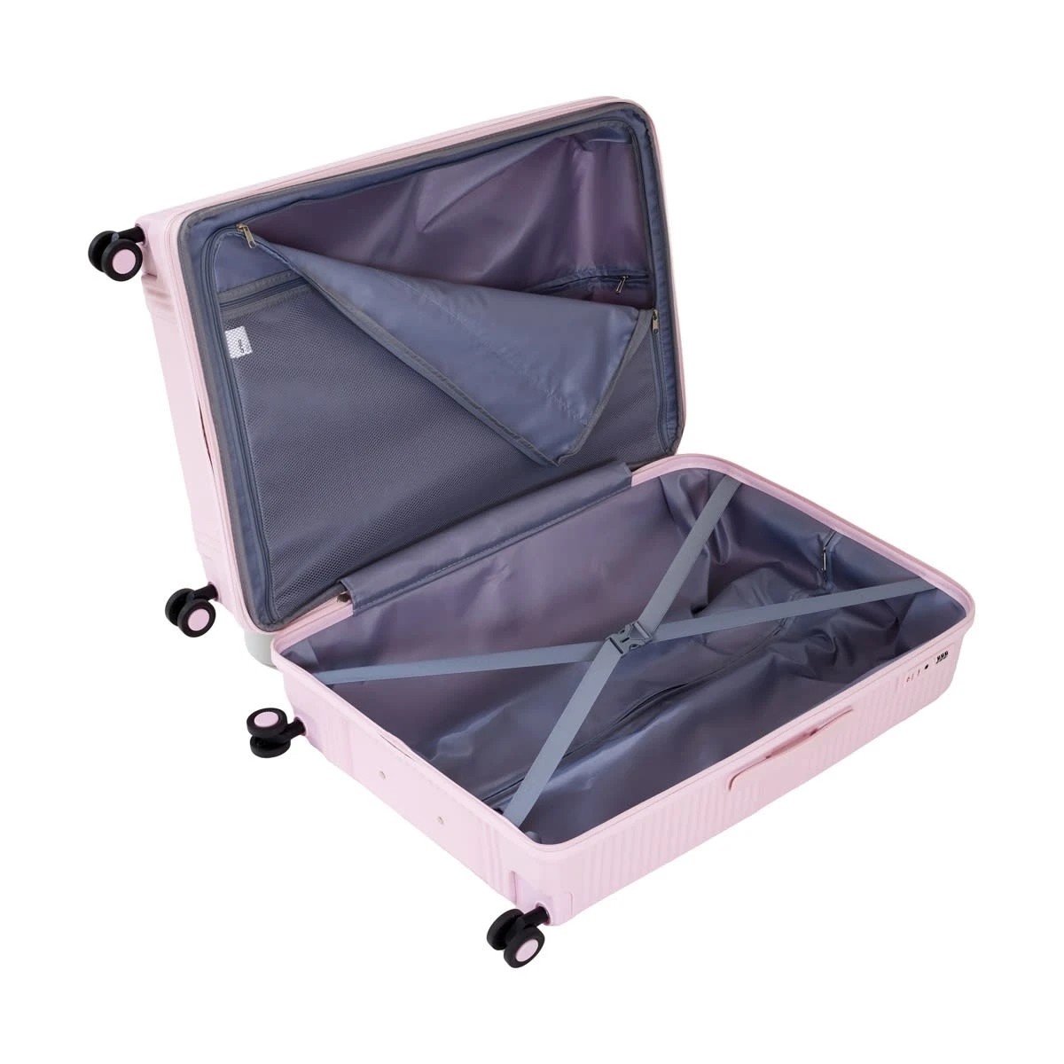 3 72cm Premium 8 Wheels Hard Case - Pink, 3 of 8