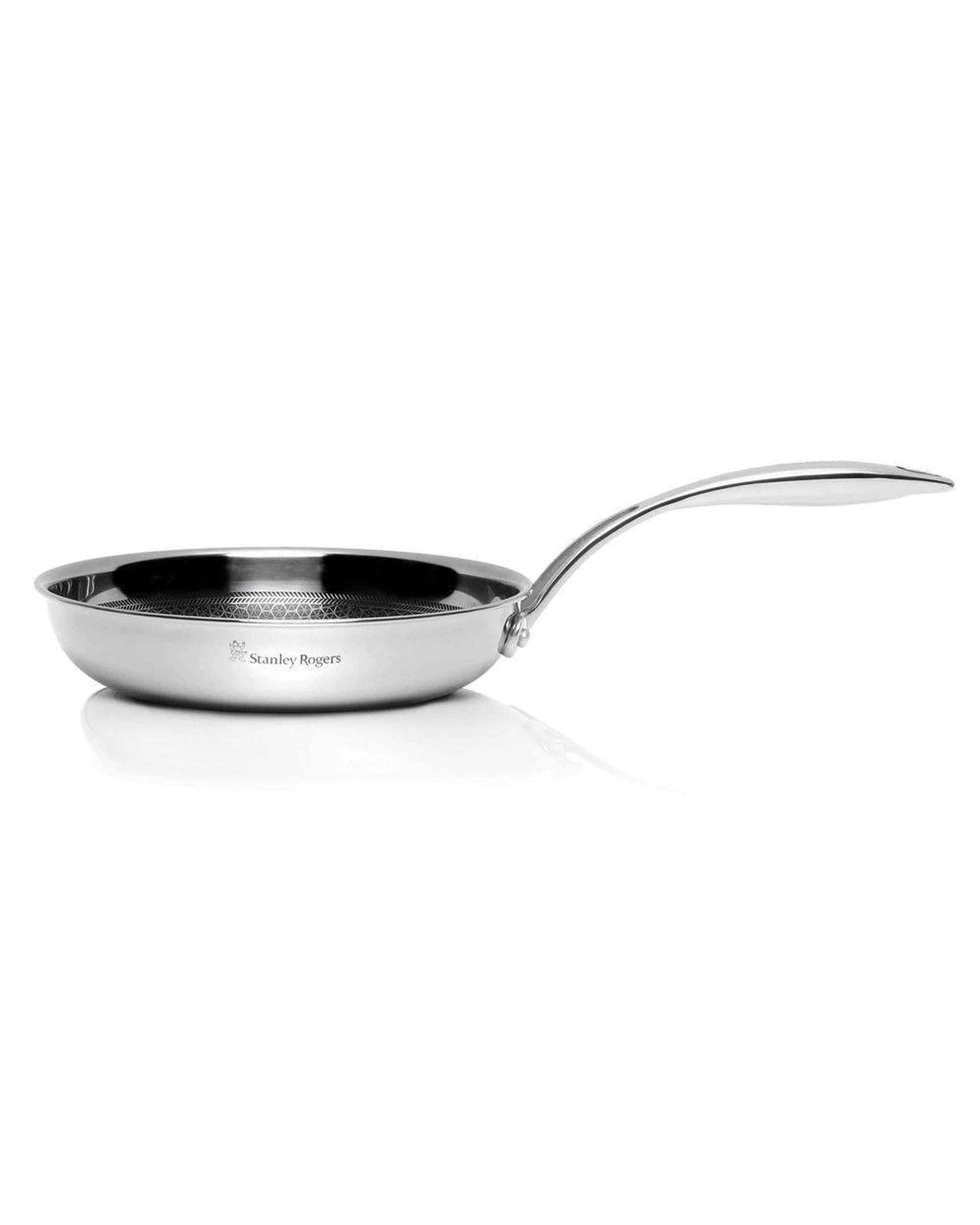 3 New Stanley Rogers 3pc Matrix 26cm  32cm Frypan  32cm Wok NonStick Suits Induction, 3 of 6