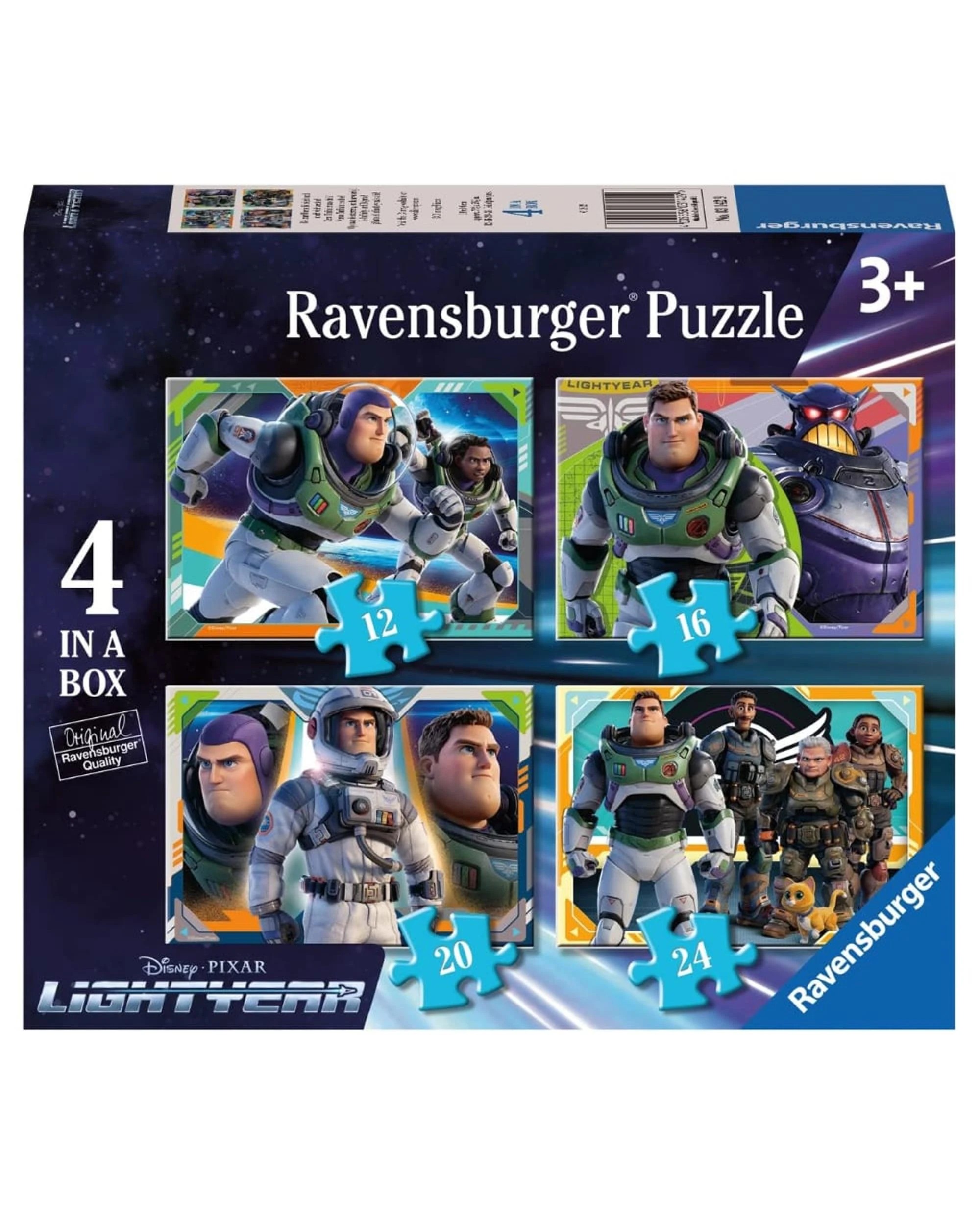 1 Ravensburger Buzz Lightyear 4 In A Box Jigsaw Puzzle, 1 of 1