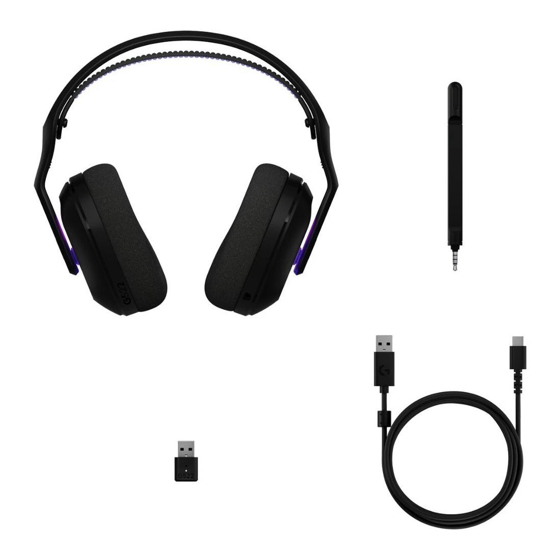 6 Logitech - G522 LIGHTSPEED Wireless Gaming Headset - Black
 - Black, 6 of 6