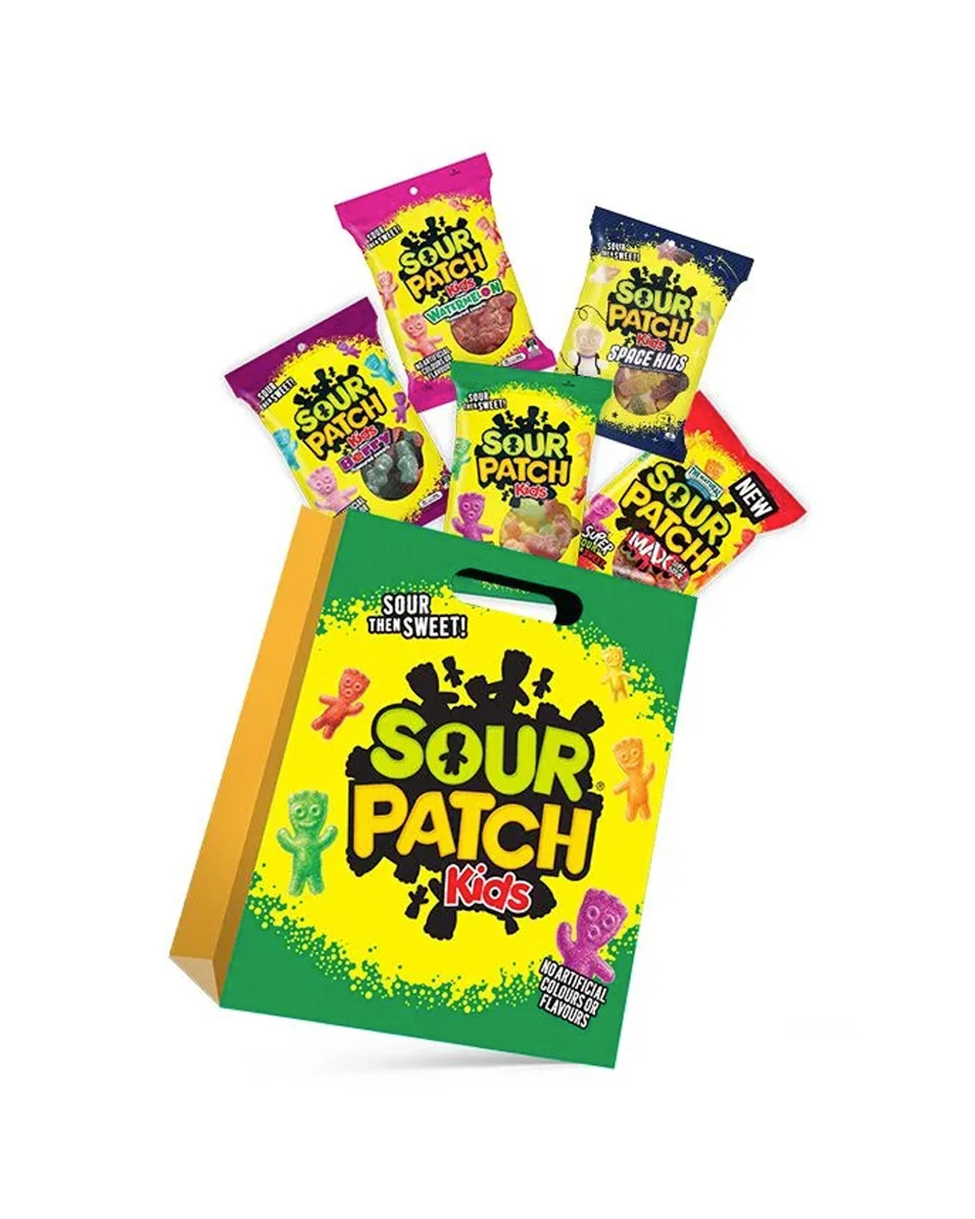 1 Sour Punch 5pc Sour Patch Kids Showbag Berry Watermelon Confectionery Lolly Snack - Multi, 1 of 1