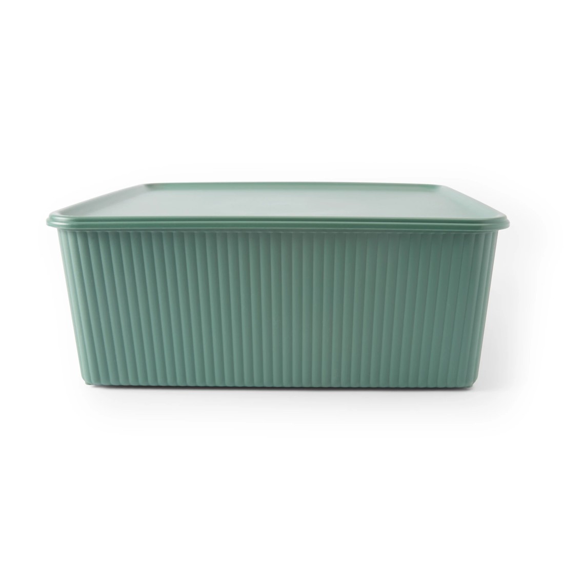 4 19L Ribbed Container - Green, 4 of 9