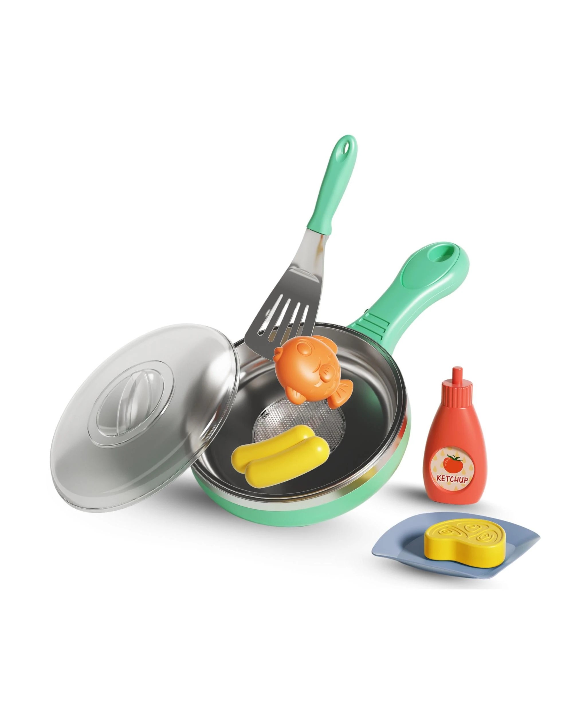 2 Magic Kitchen Colour Change Frying Pan Set, 2 of 2