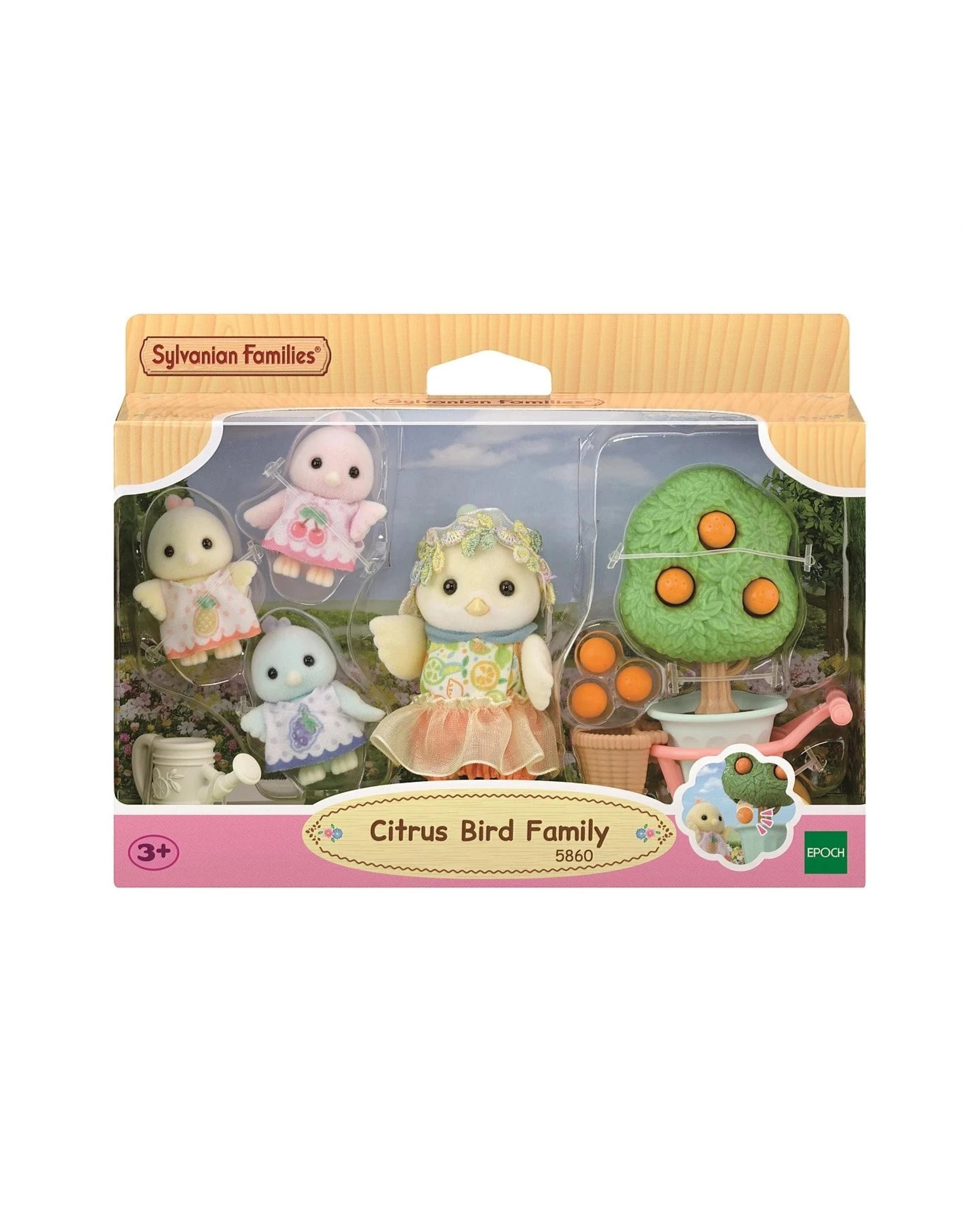 1 Sylvanian Families Citrus Bird Family, 1 of 1