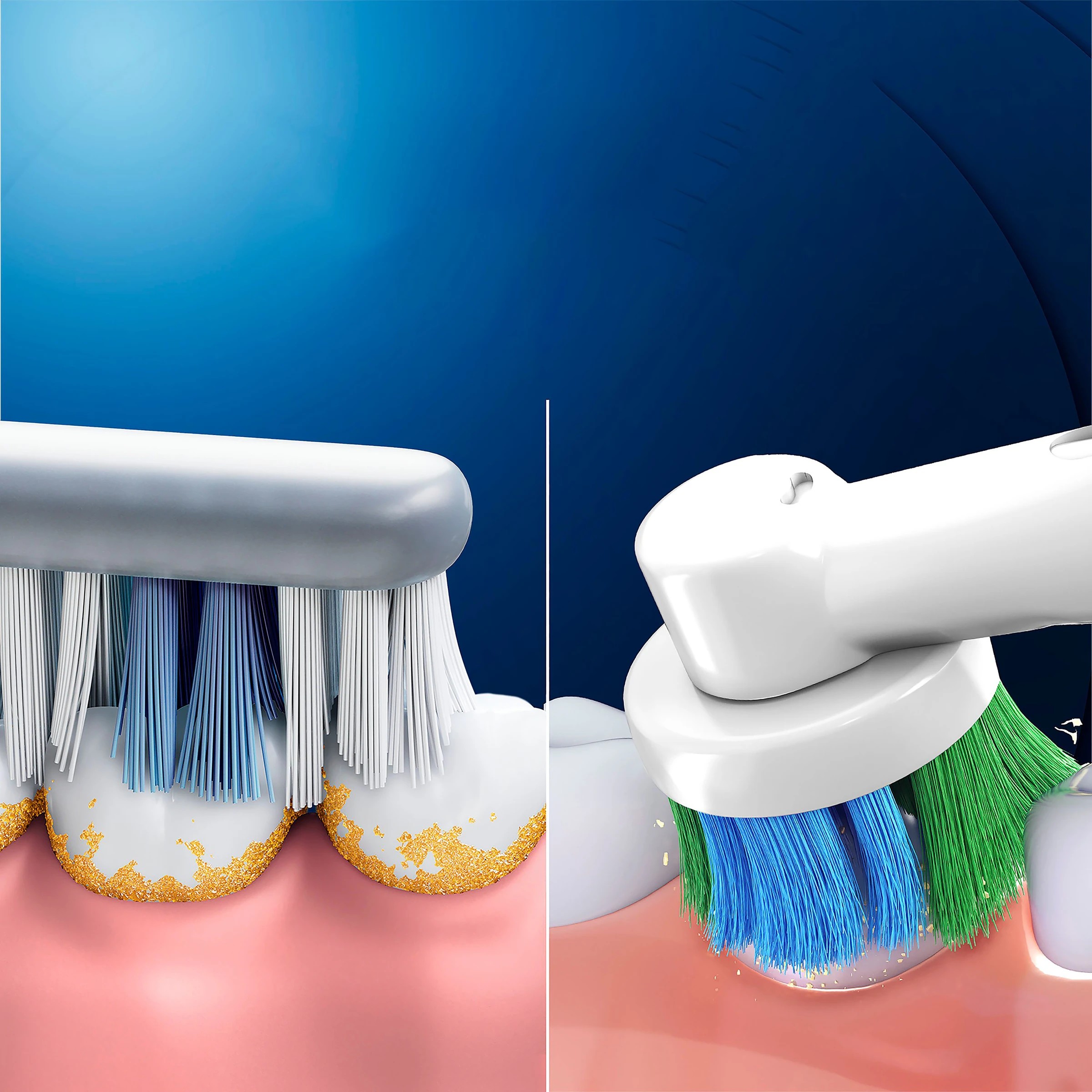 3 Oral-B 3 Pack Precision Clean Brush Heads, 3 of 10