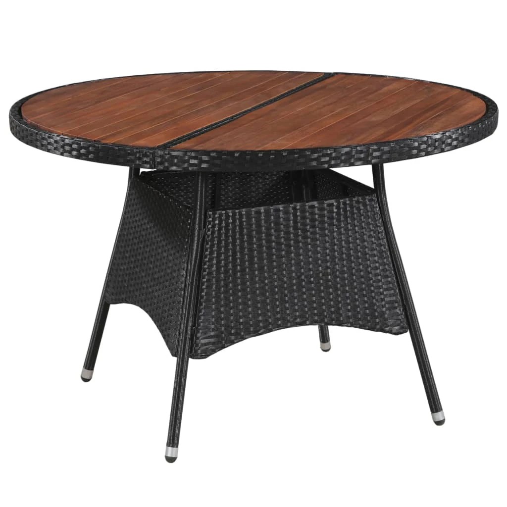 1 vidaXL Dining table Durable - Brown