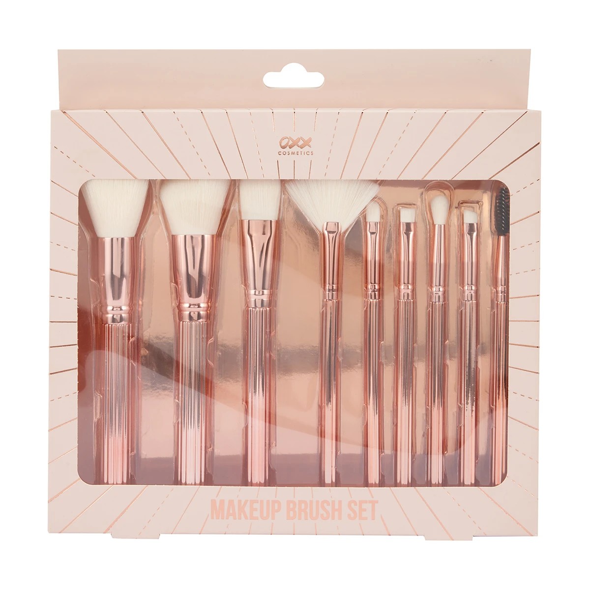1 OXX Cosmetics Makeup Brush Set - Rose Gold, 1 of 6
