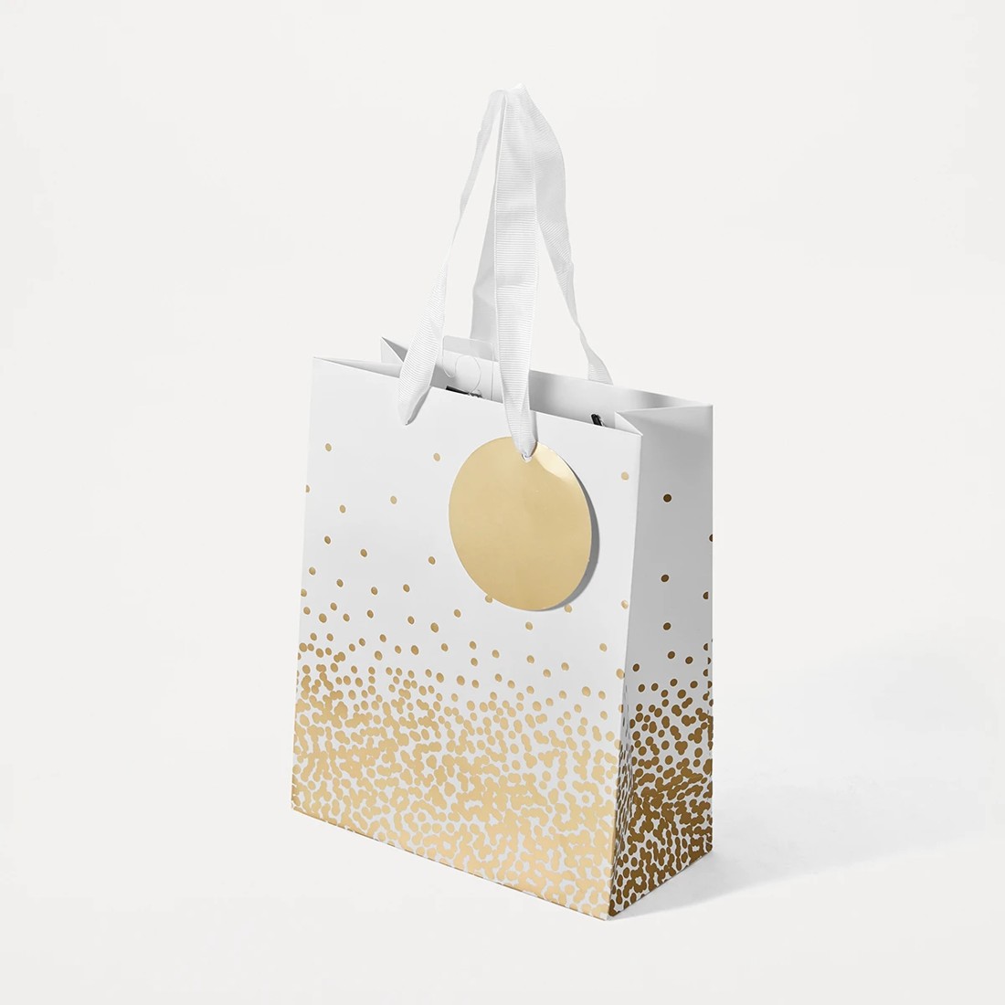 1 Gold Dot Gift Bag - Medium, 1 of 7