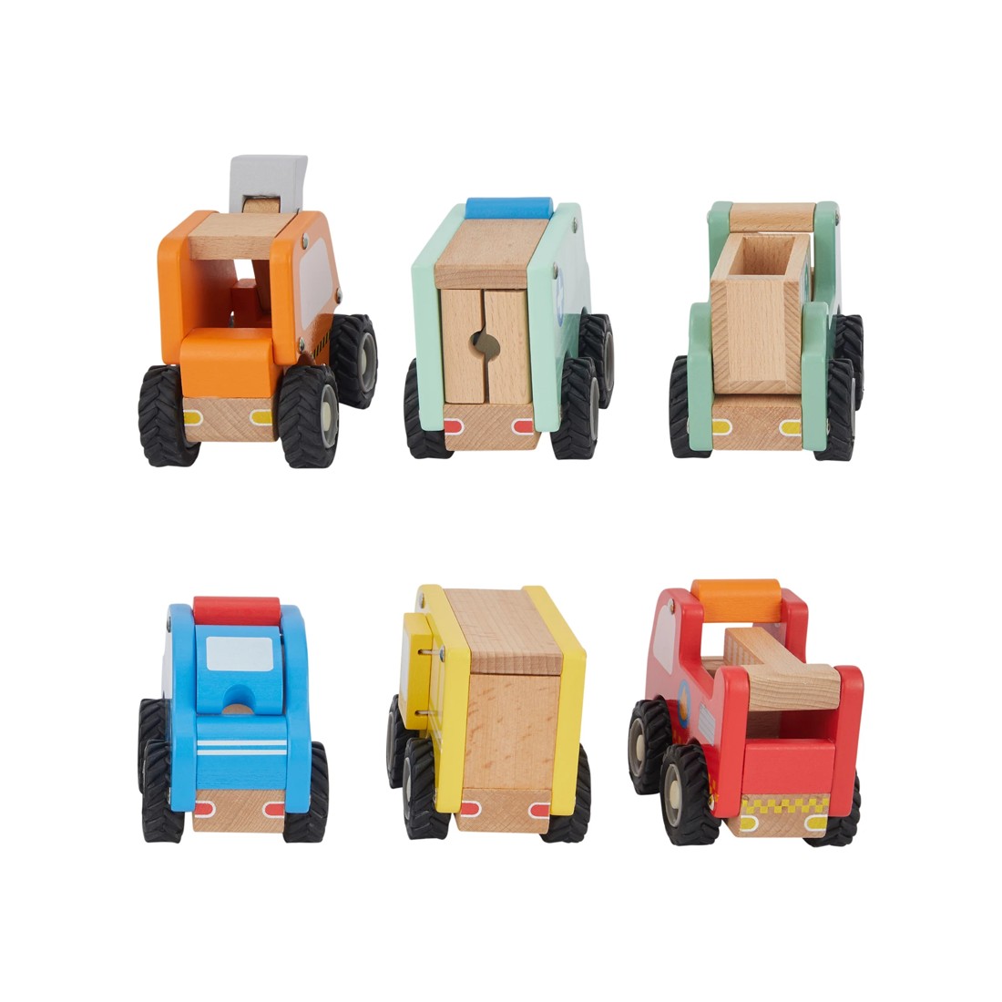 5 Wooden Vehicle Toy - Assorted, 5 of 7