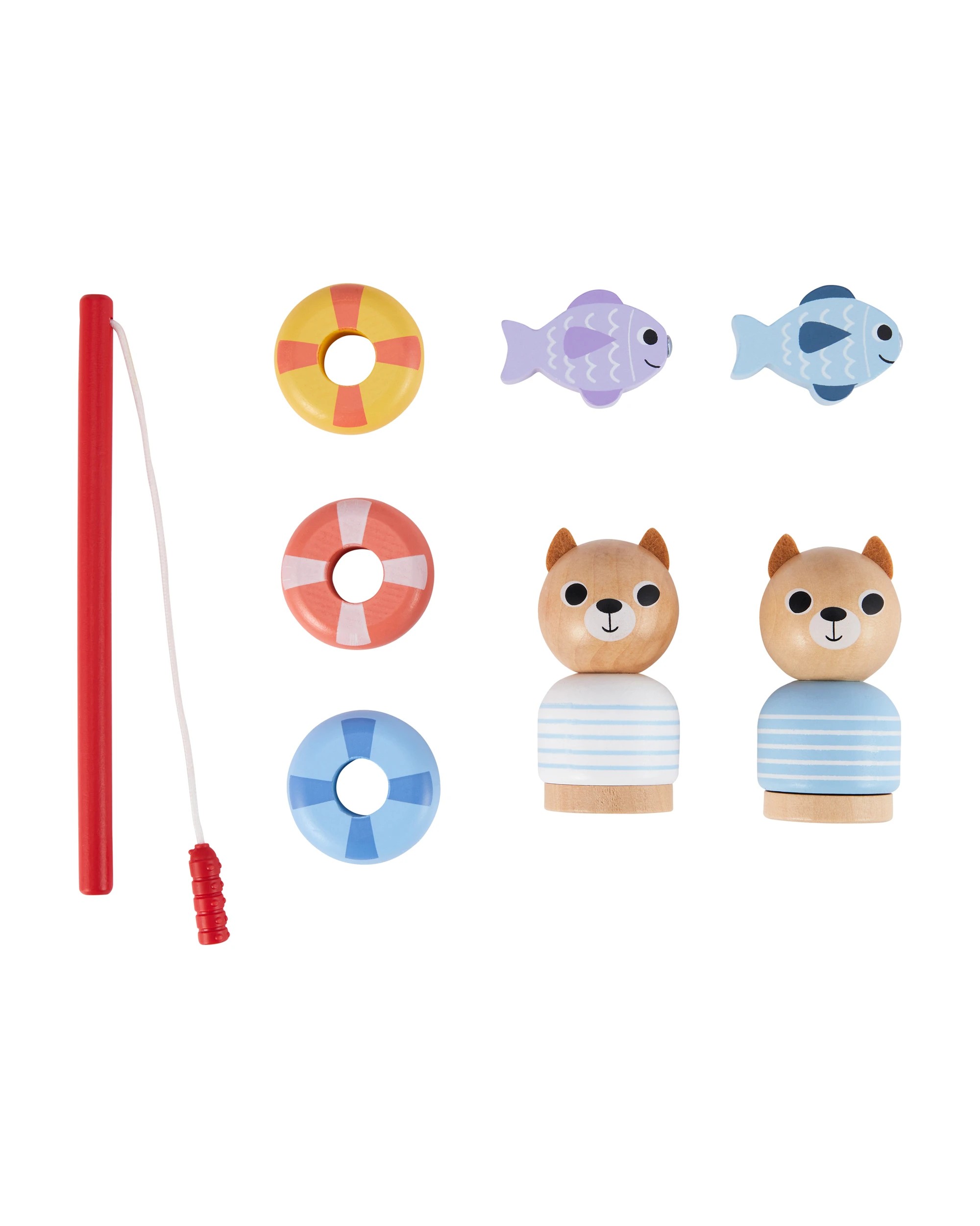 6 Wooden Boat Set, 6 of 8