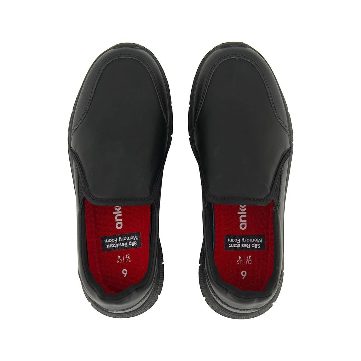 2 Slip Resistant Sneakers BLACK, 2 of 5