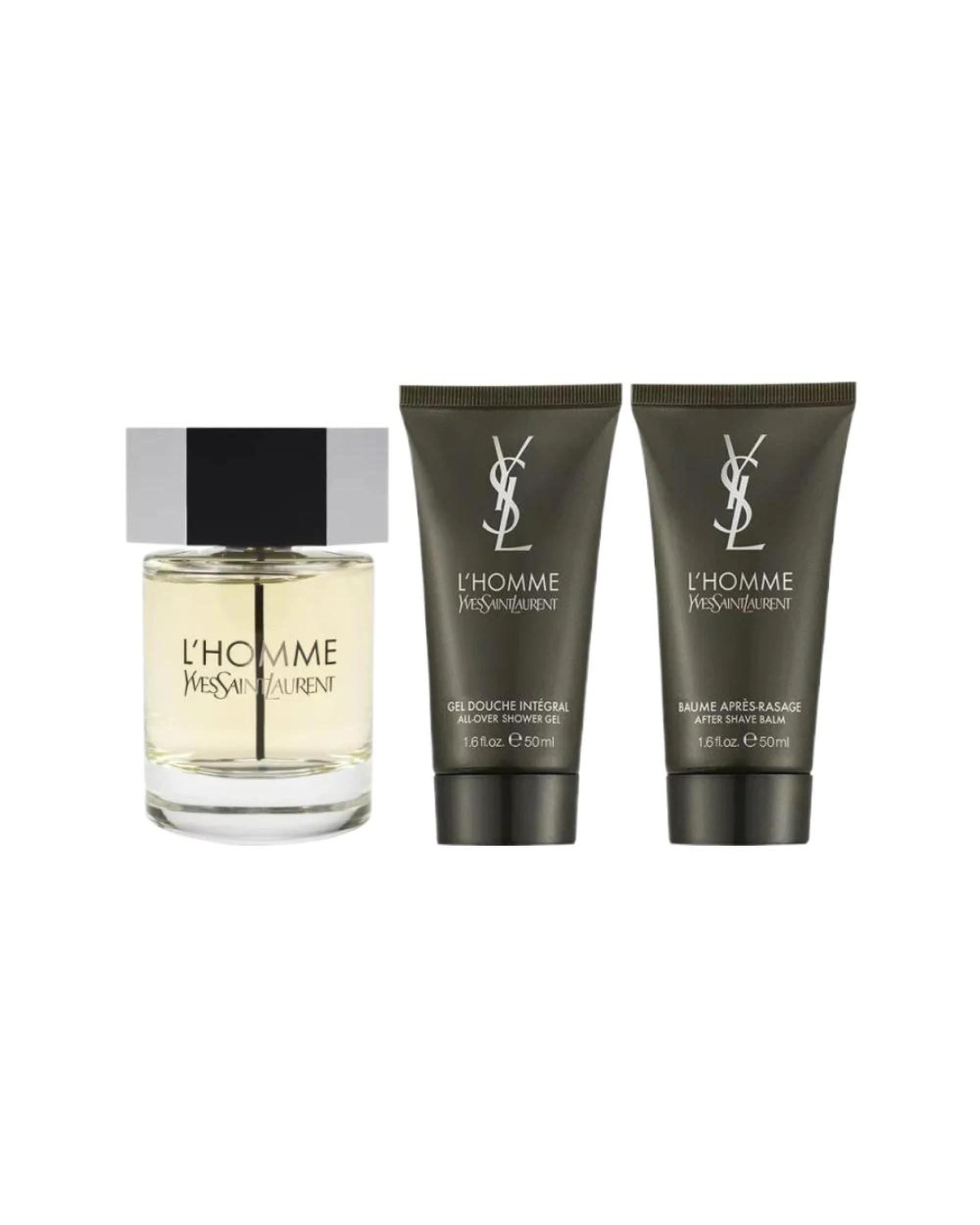 1 Yves Saint Laurent L'homme 3 Piece 100ml Eau De Toilette, 1 of 1