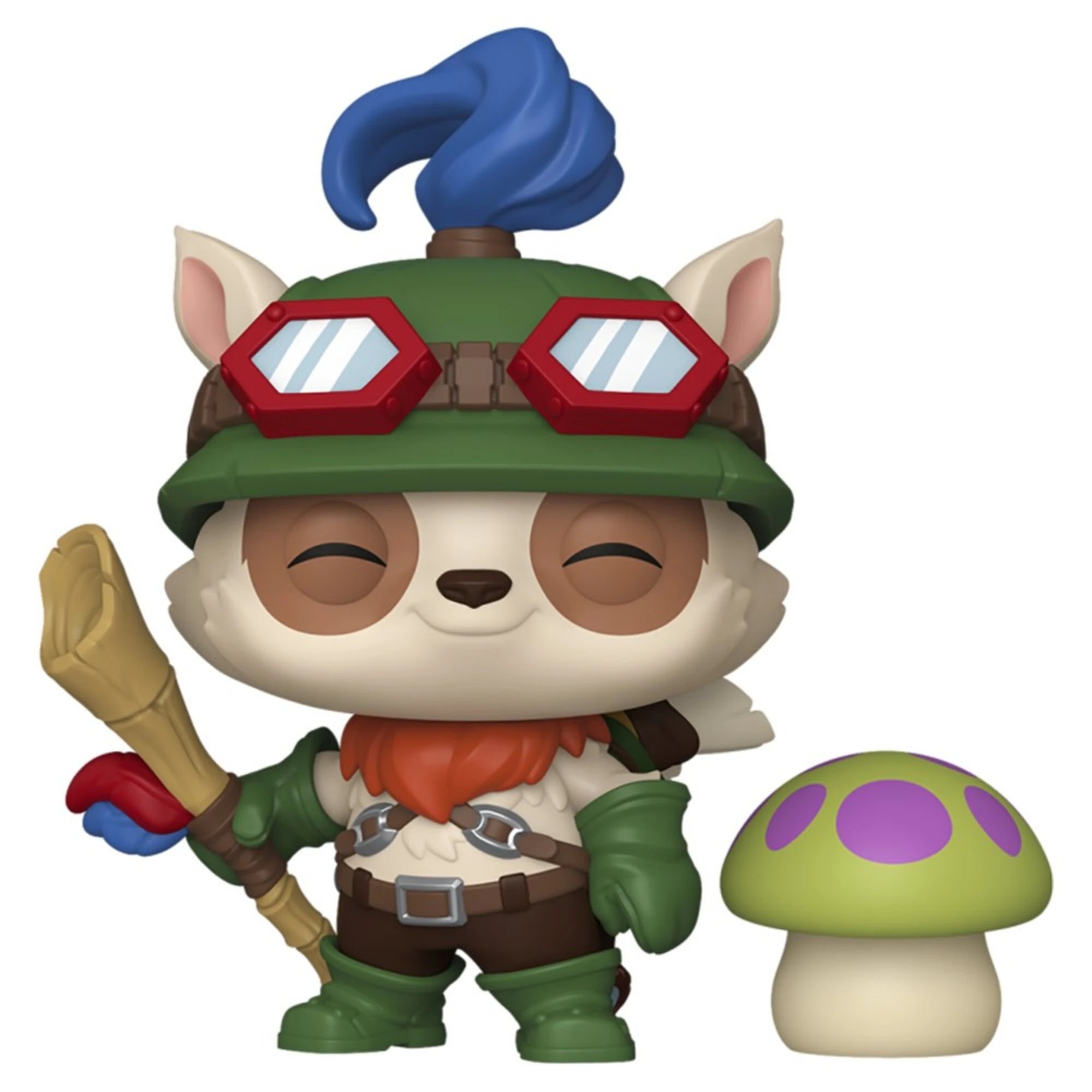 1 League of Legends - Teemo with Mushroom Pop! Vinyl Figure, 1 of 2