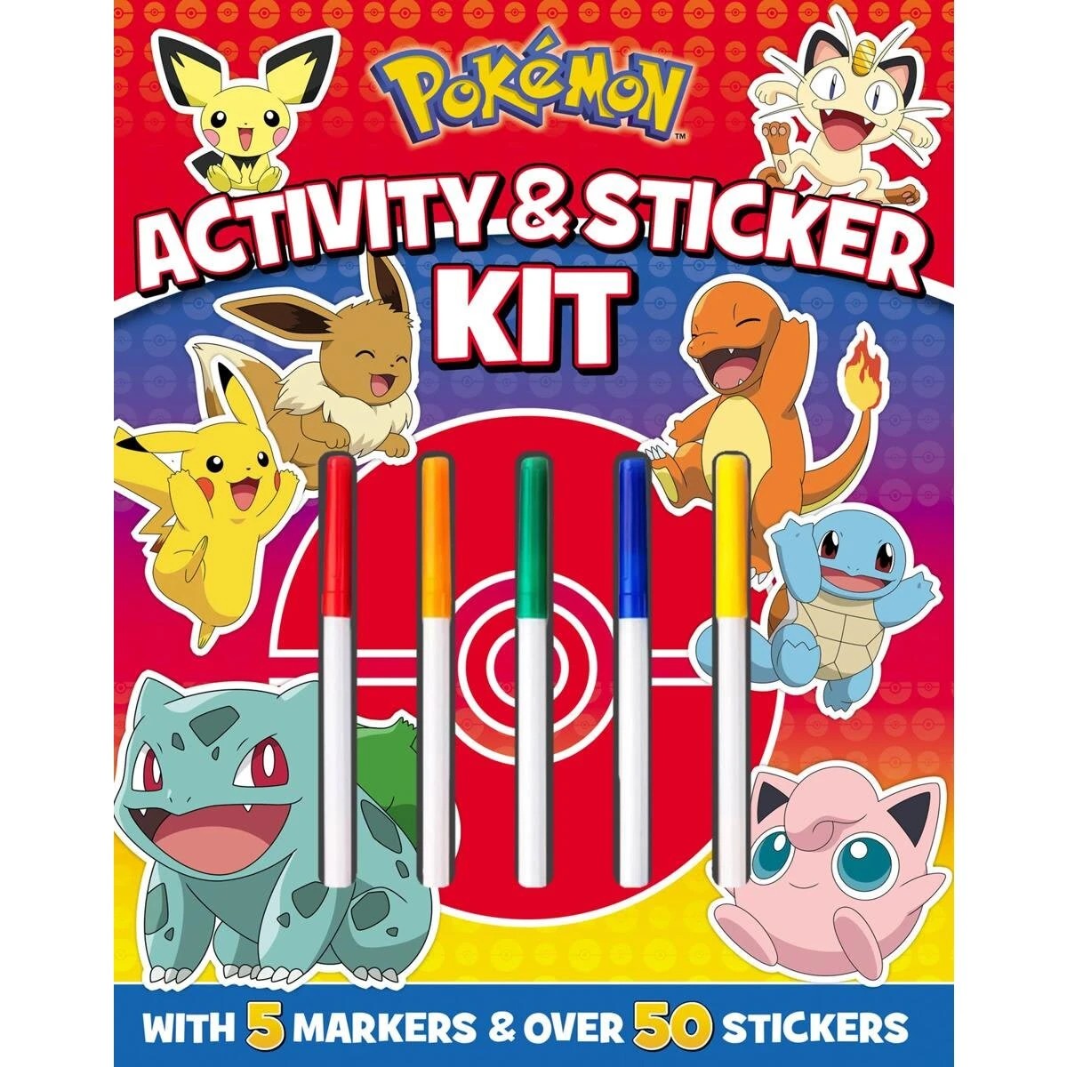 1 Pokemon Activity and Sticker Kit - Book