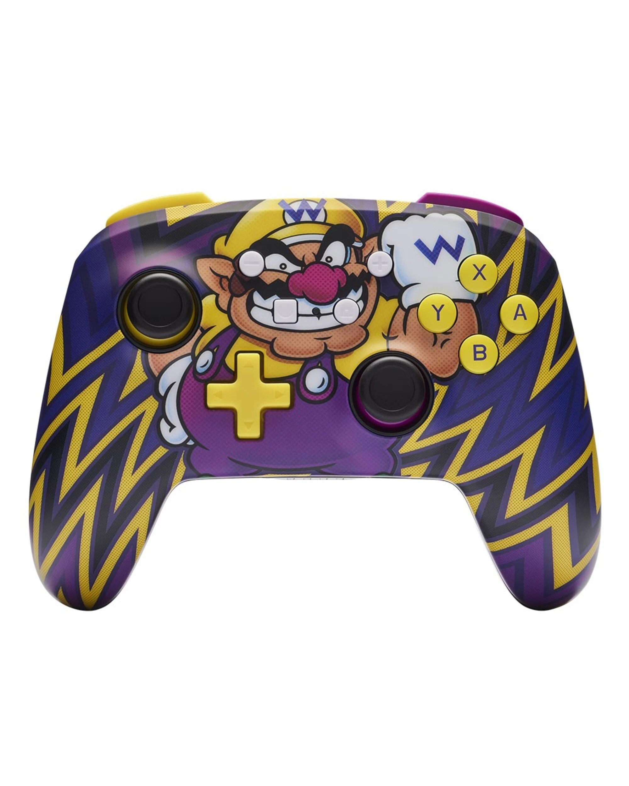 1 PowerA Enhanced Wireless Controller for Nintendo Switch - Wario - Purple, 1 of 5