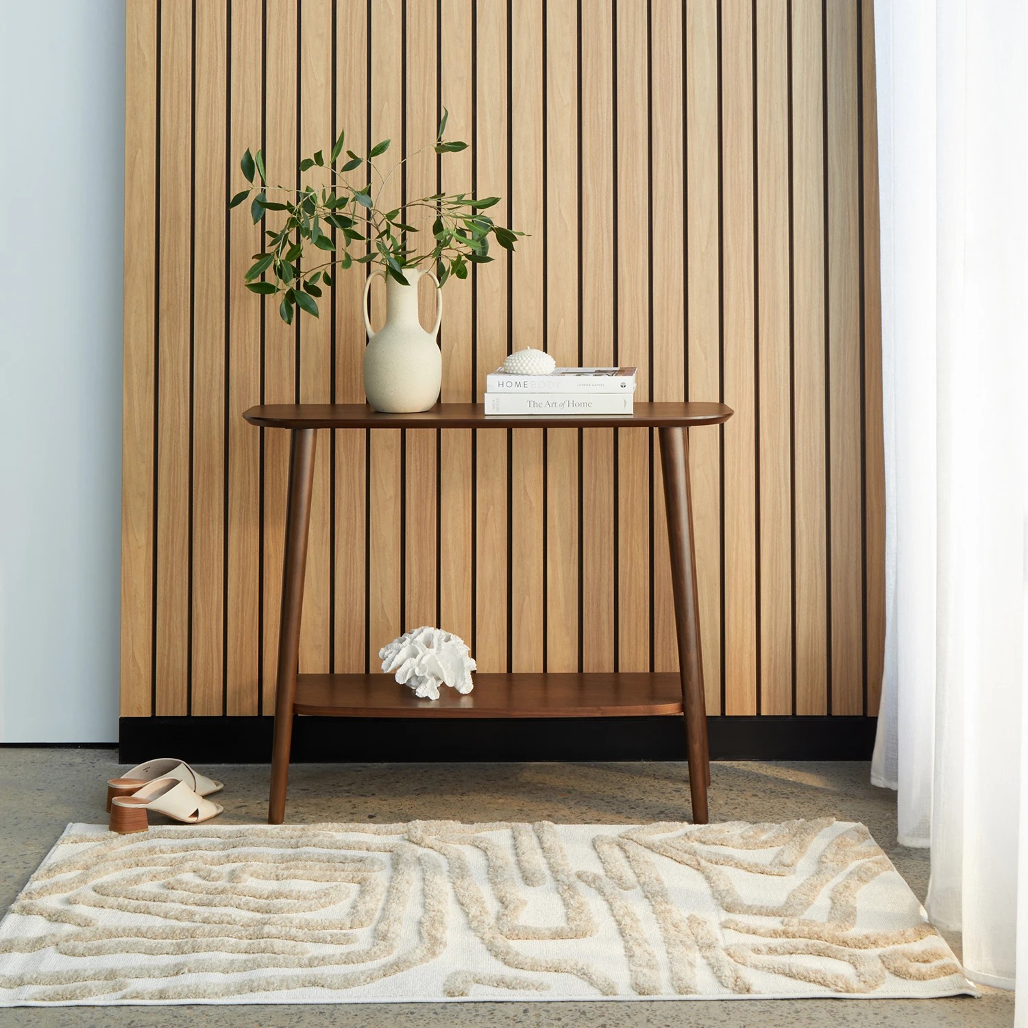 1 Common Ground Rugs Safflower Jayla 150x80cm - Small Power Loomed Pet Friendly Floor Rug - Beige, 1 of 6