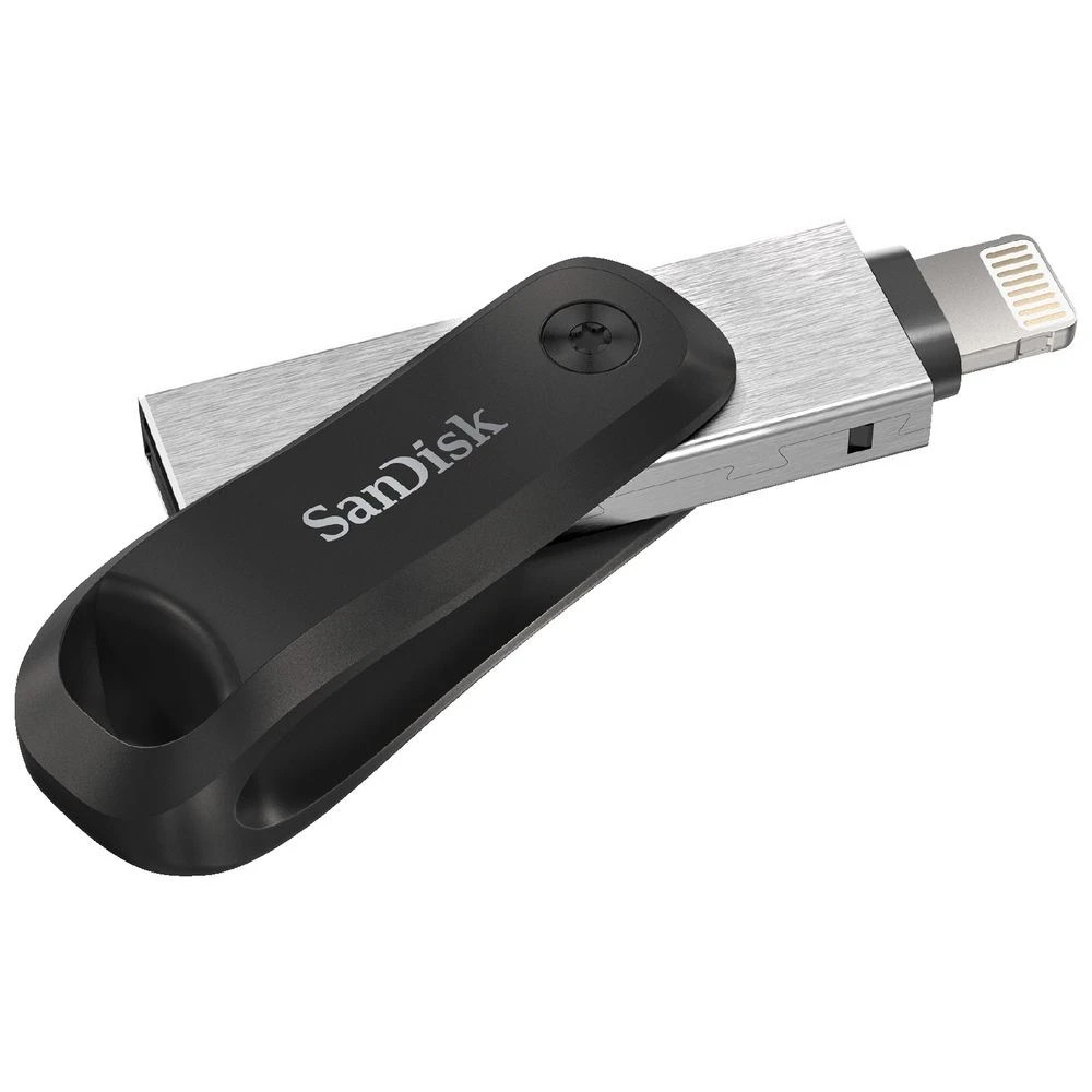 3 SanDisk 64GB iXpand Go iPhone Lightning/USB-A Flash Drive, 3 of 5