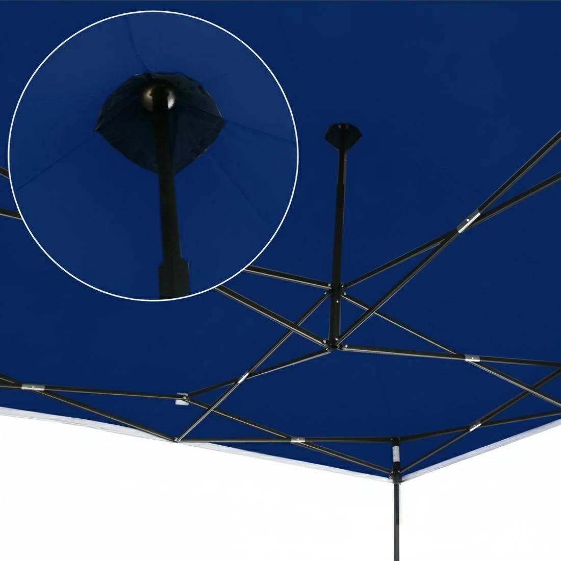 8 Instahut Gazebo 3x6 Pop Up Marquee Folding Tent Wedding Gazebos Camping Outdoor Shade - Blue, 8 of 8