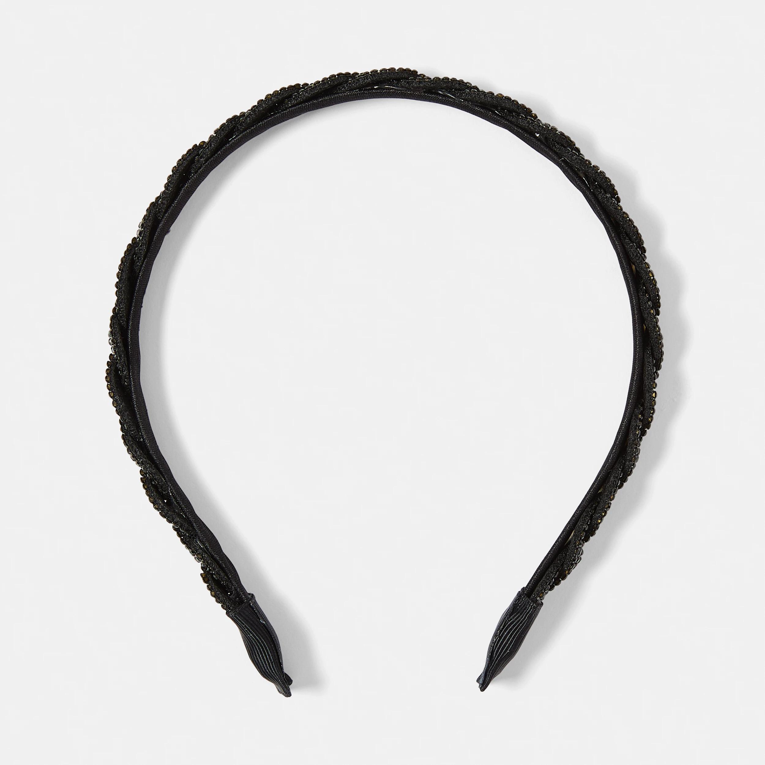 1 Sparkly Headband - Black Black, 1 of 4