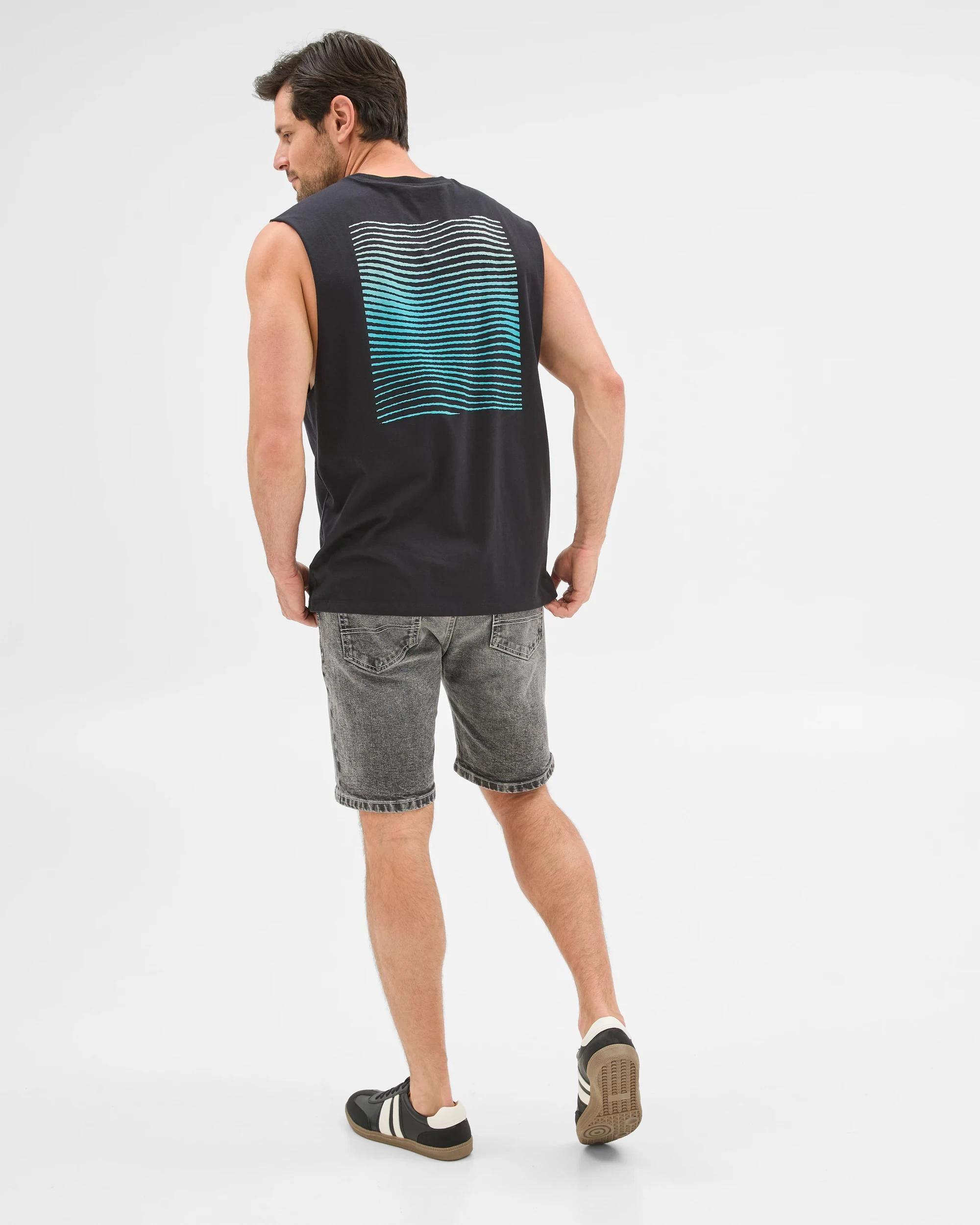 5 Target Australian Cotton Tank Top BLACK, 5 of 6