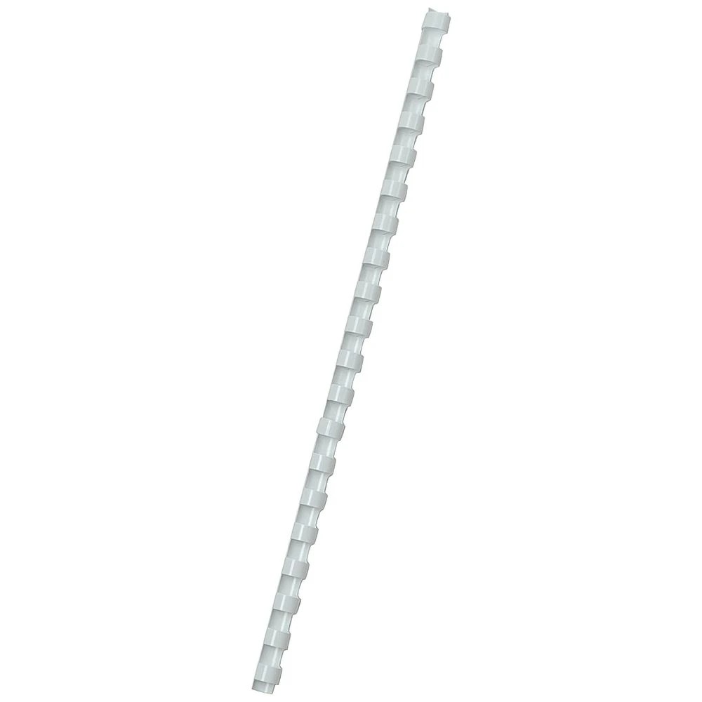 4 Fellowes Binding Combs 21 Loop 10mm White 100 Pack, 4 of 4
