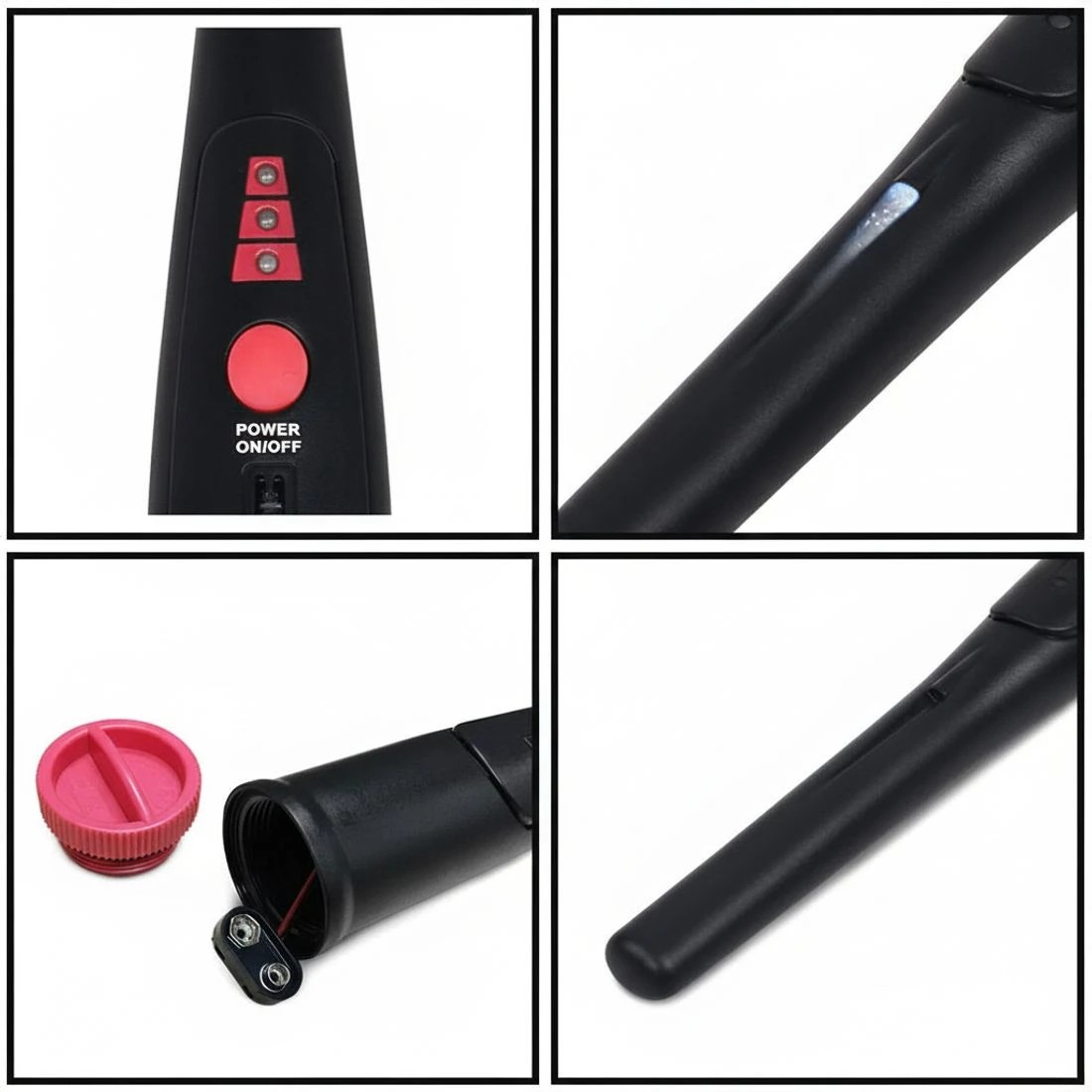 3 Weisshorn Metal Detector 40MM Sensitive Handheld Pinpointer Waterproof Automatic Hunter - Black, 3 of 8