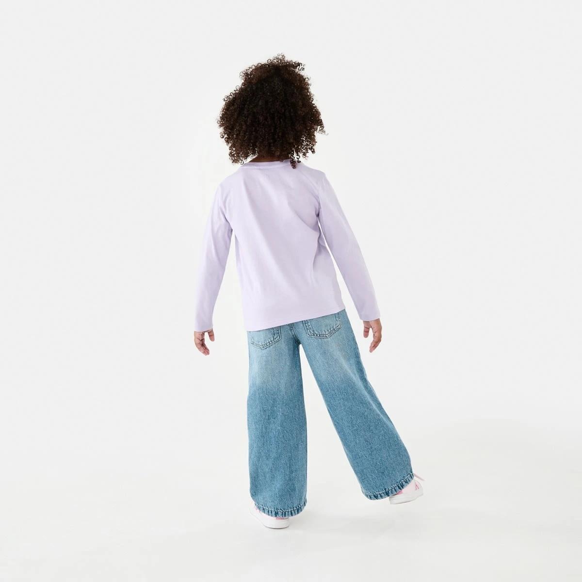 6 Long Sleeve Pocket T-shirt Pst Purple, 6 of 8