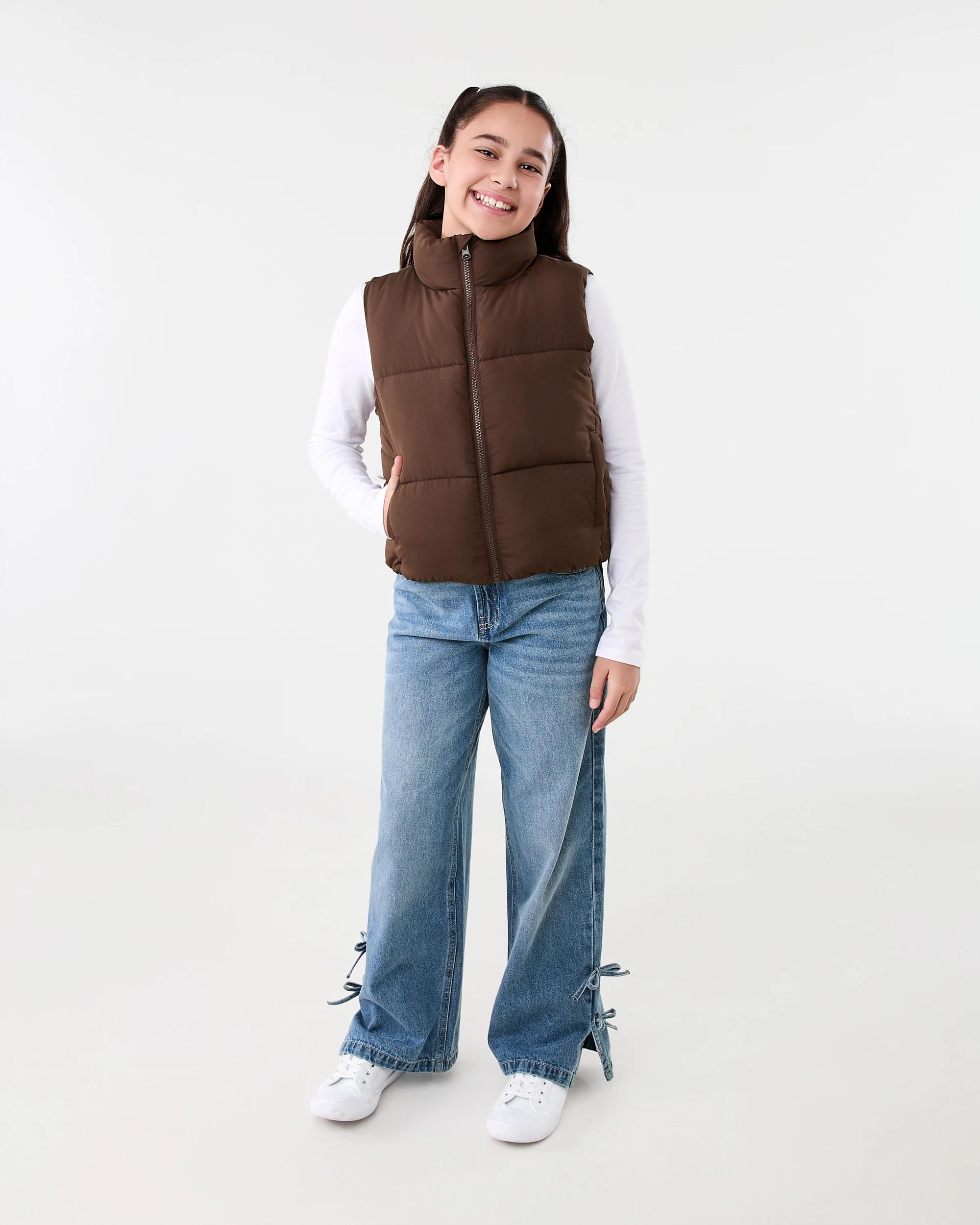 7 Puffer Vest Velvet Brn, 7 of 8