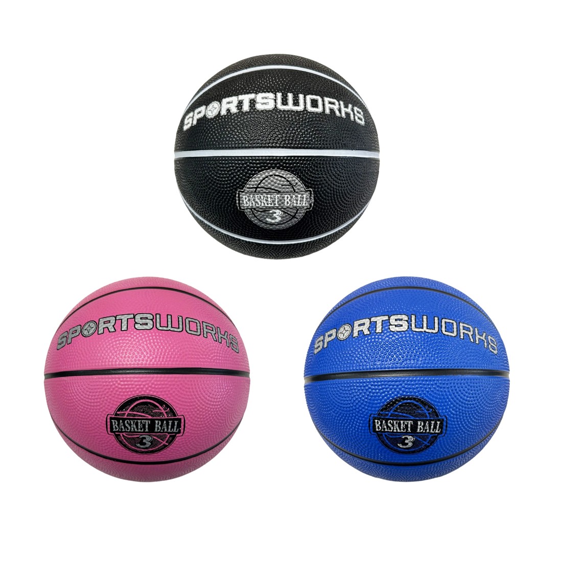 1 Sports Works Mini Basketball - Size 3, Assorted, 1 of 4