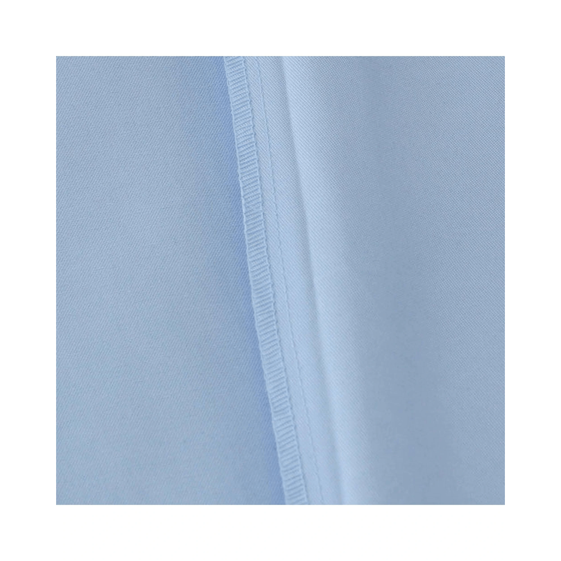 6 Amsons Double Quilt Cover Set, Double-Brushed Microfiber, Blue, with European Pillowcases
 - Double Bed
 - blue, 6 of 6