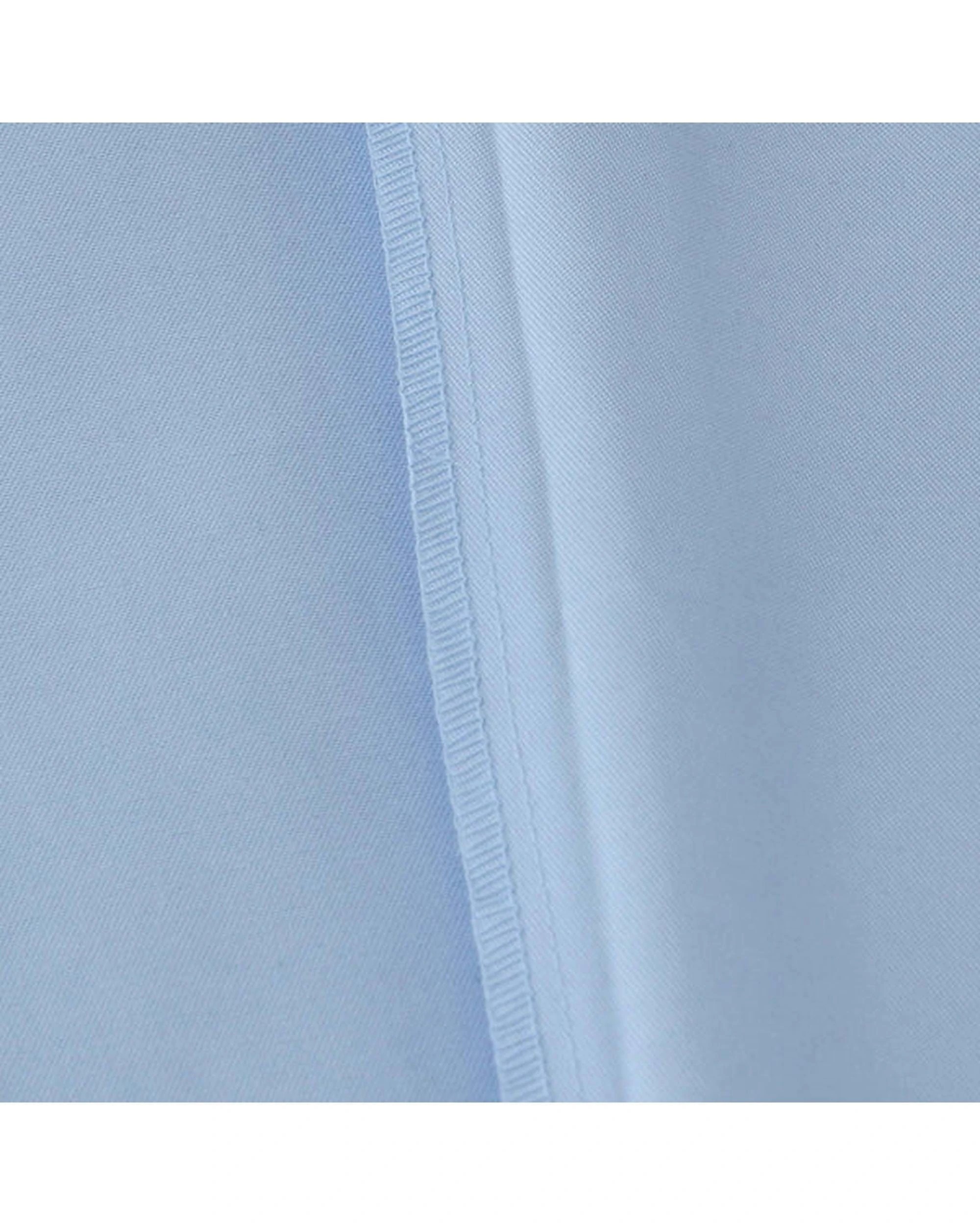 6 Amsons Quilt Cover Set With European Pillow Covers - Double Bed - Blue, 6 of 6