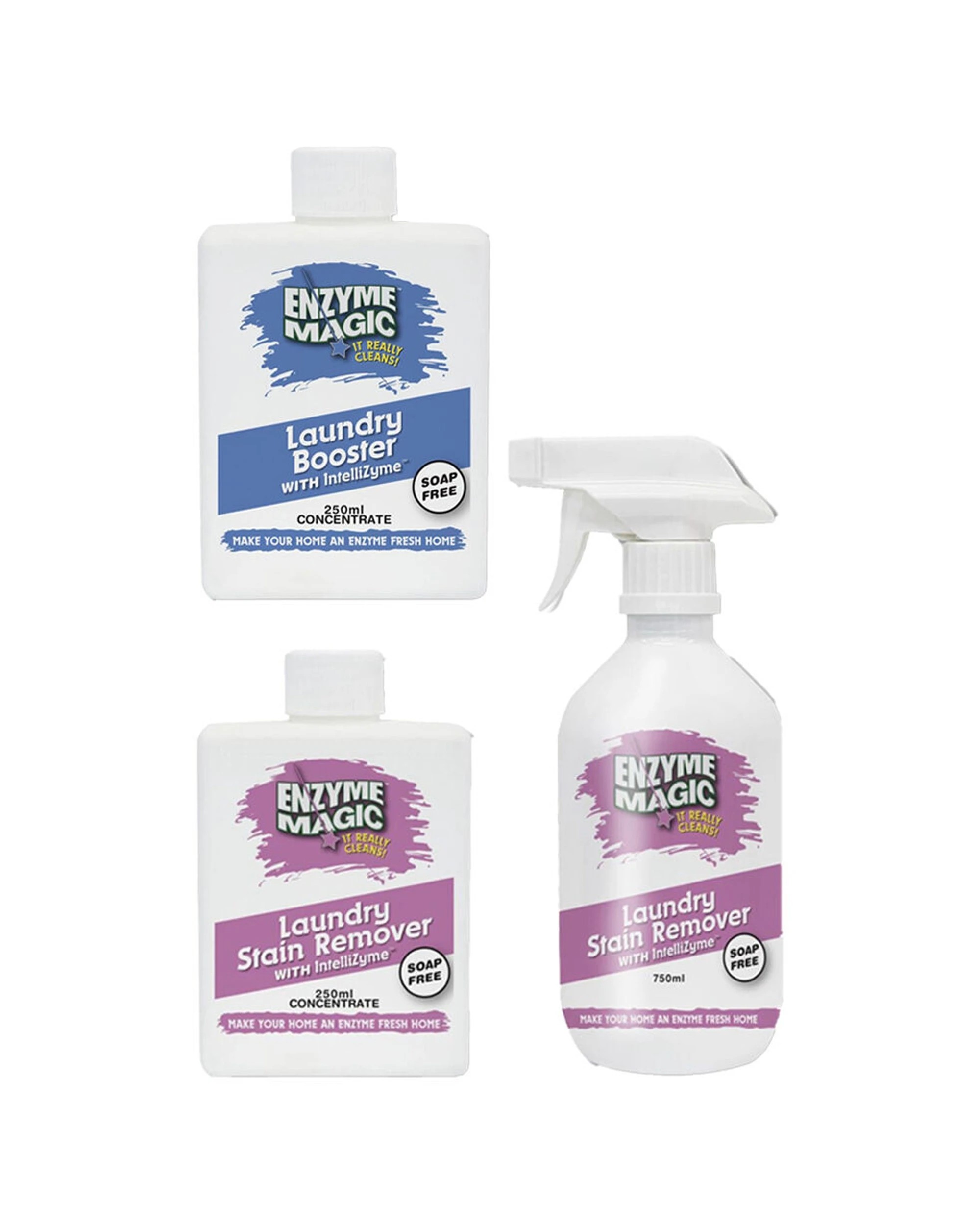 1 Enzyme Magic Laundry Booster Stain Remover Concentrate Set - Clear, 1 of 7