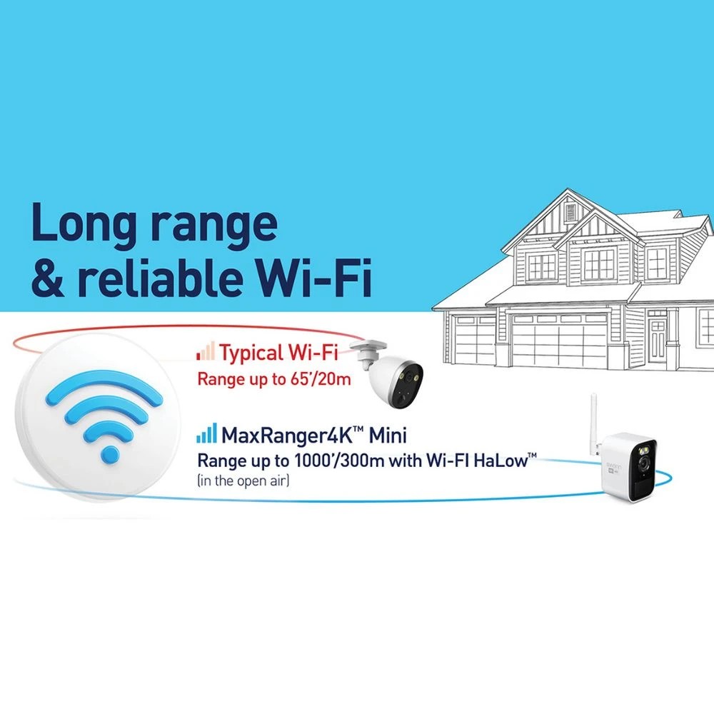 7 Swann MaxRanger4K Mini Long Range Wireless Security Cam 3 PK, 7 of 8