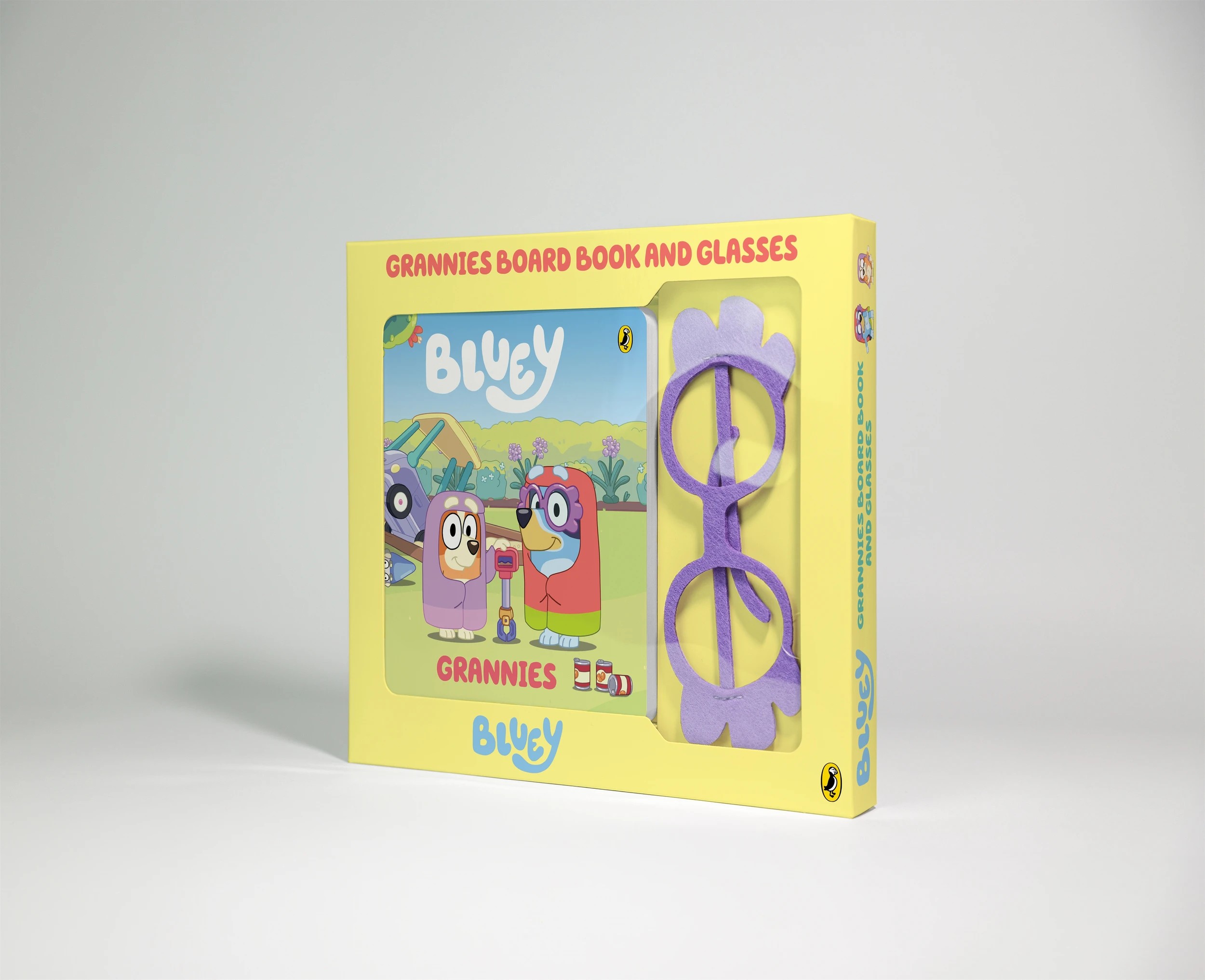 1 Bluey: Grannies Board Book and Glasses - Book, 1 of 1