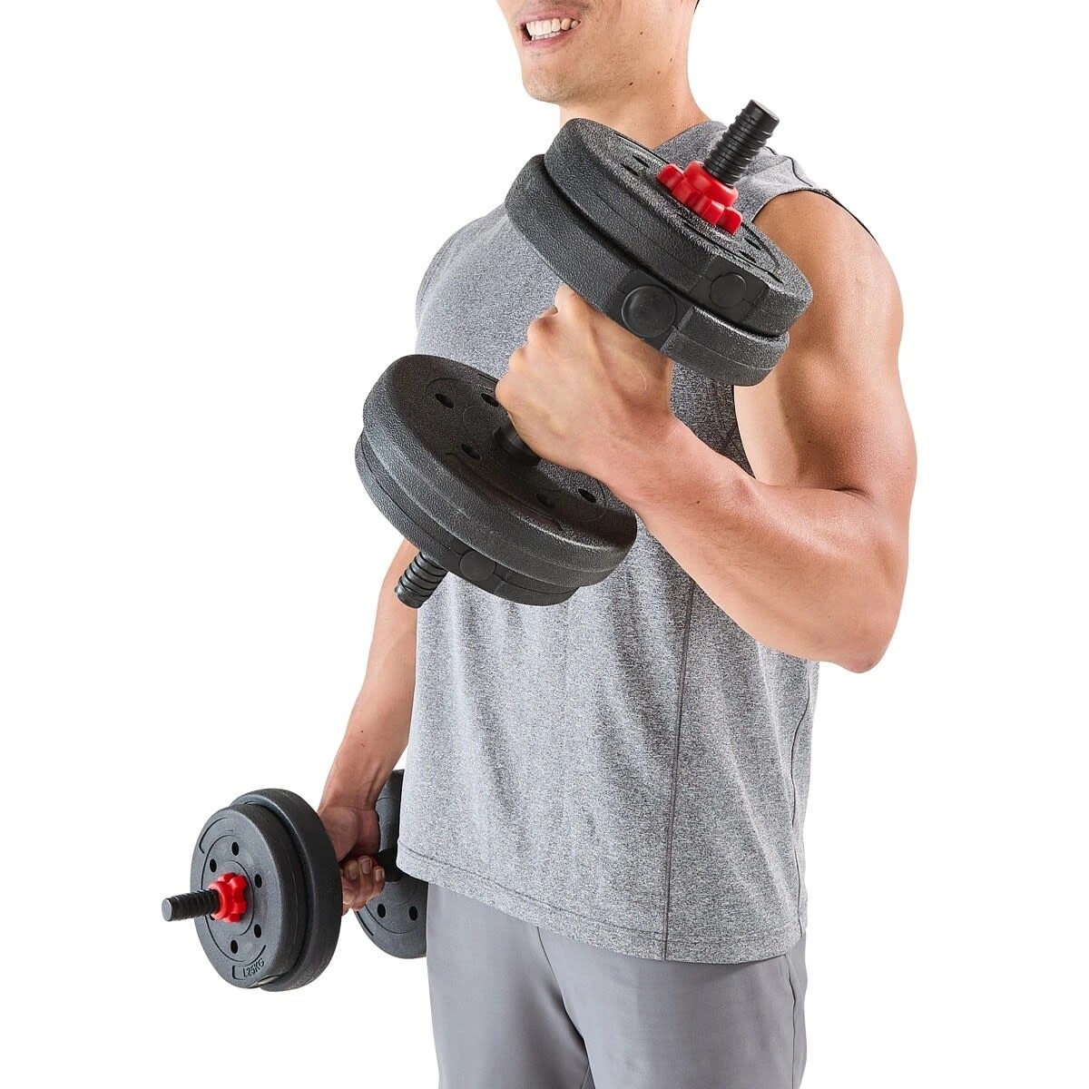 2 3-in-1 Dumbbell Bar Set, 2 of 10