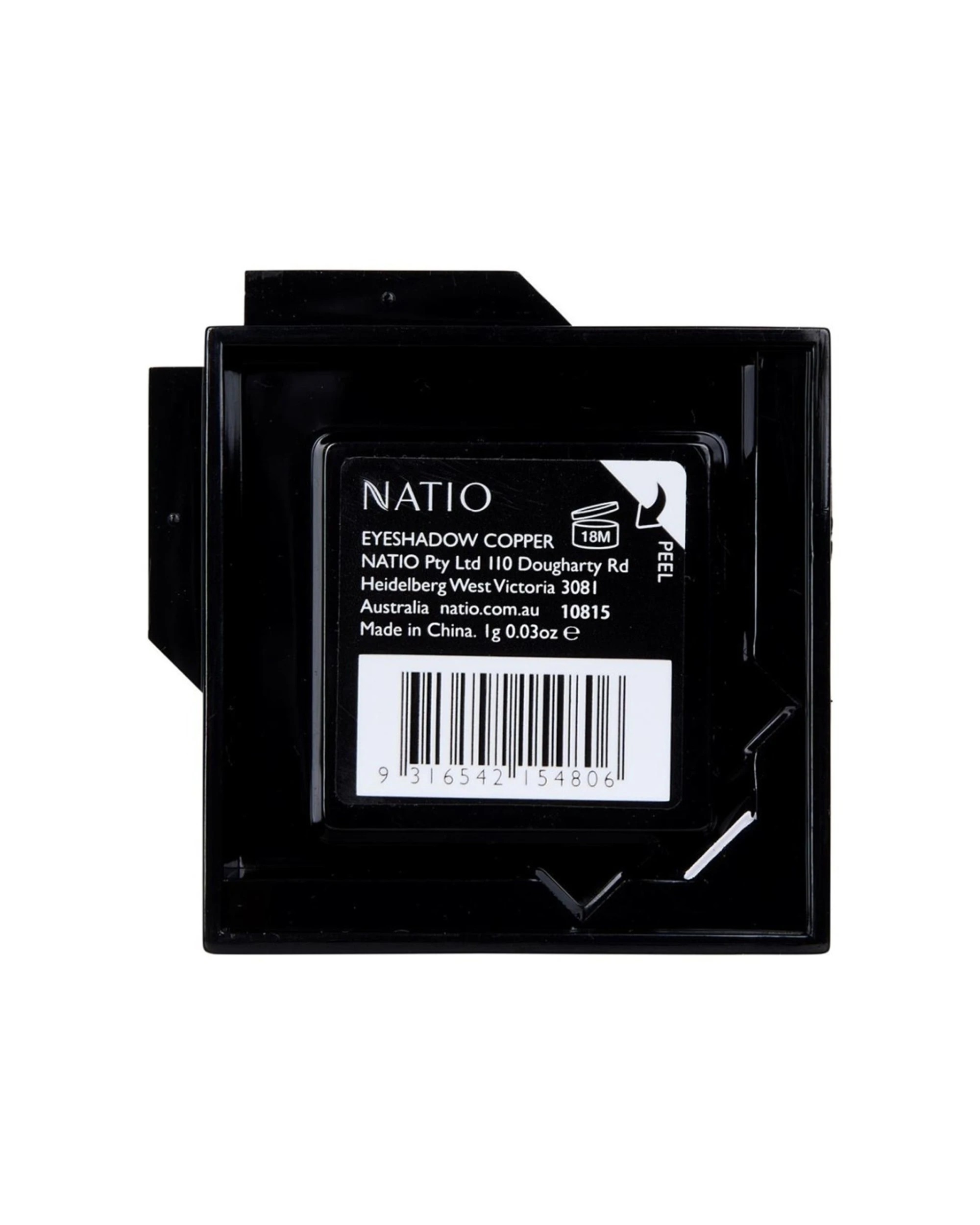 3 Natio 3PK Eyeshadow Single Colour Compact Makeup Product Copper 1g - Pink, 3 of 3