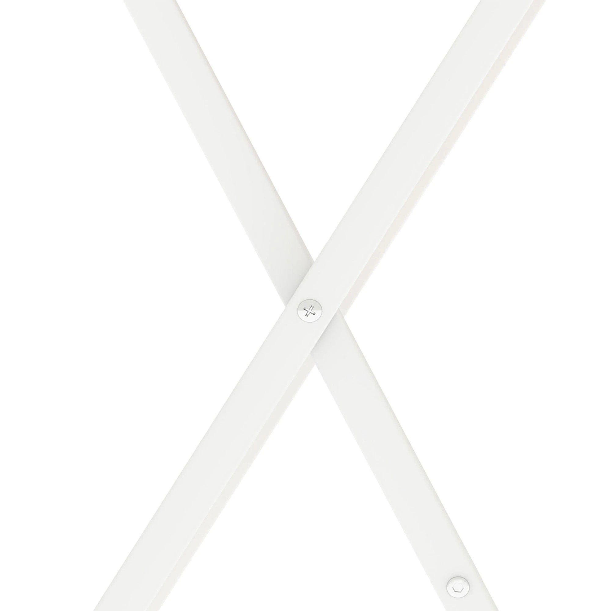 4 Levede Foldable Computer Desk - White, 4 of 9