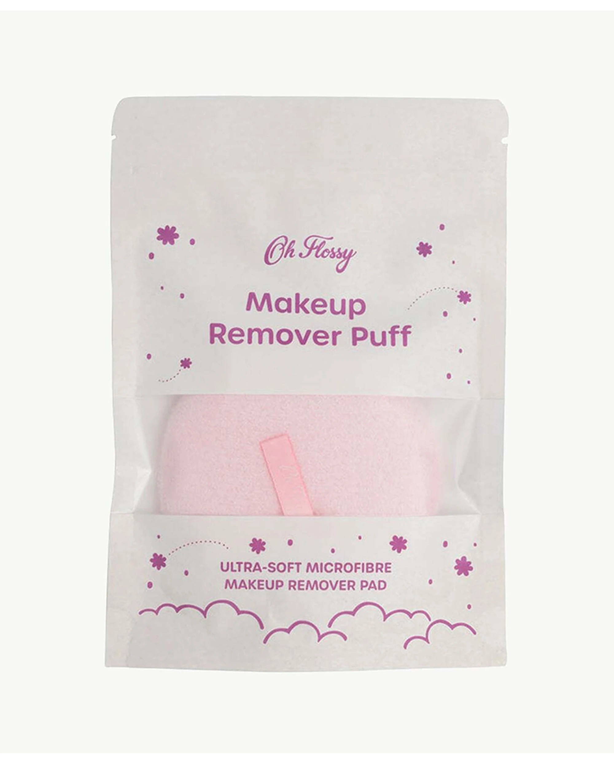 3 OH FLOSSY 2PK Makeup Cosmetic Remover Cleaning Puff Set - Pattern, 3 of 7